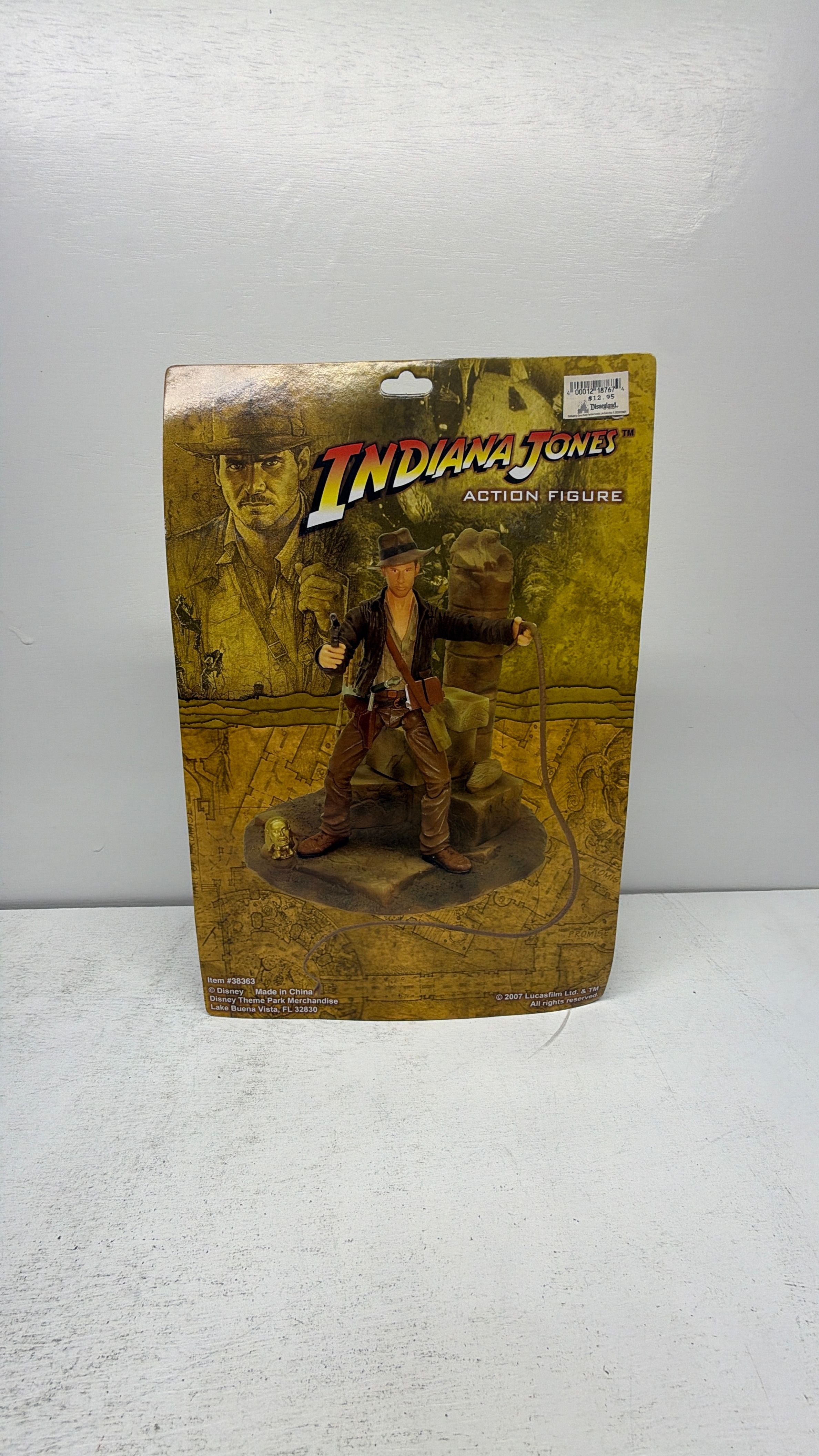 Disney 2007 Authentic Disney Parks Indiana Jones Raiders The Lost Ark Action 6" Figure view 4