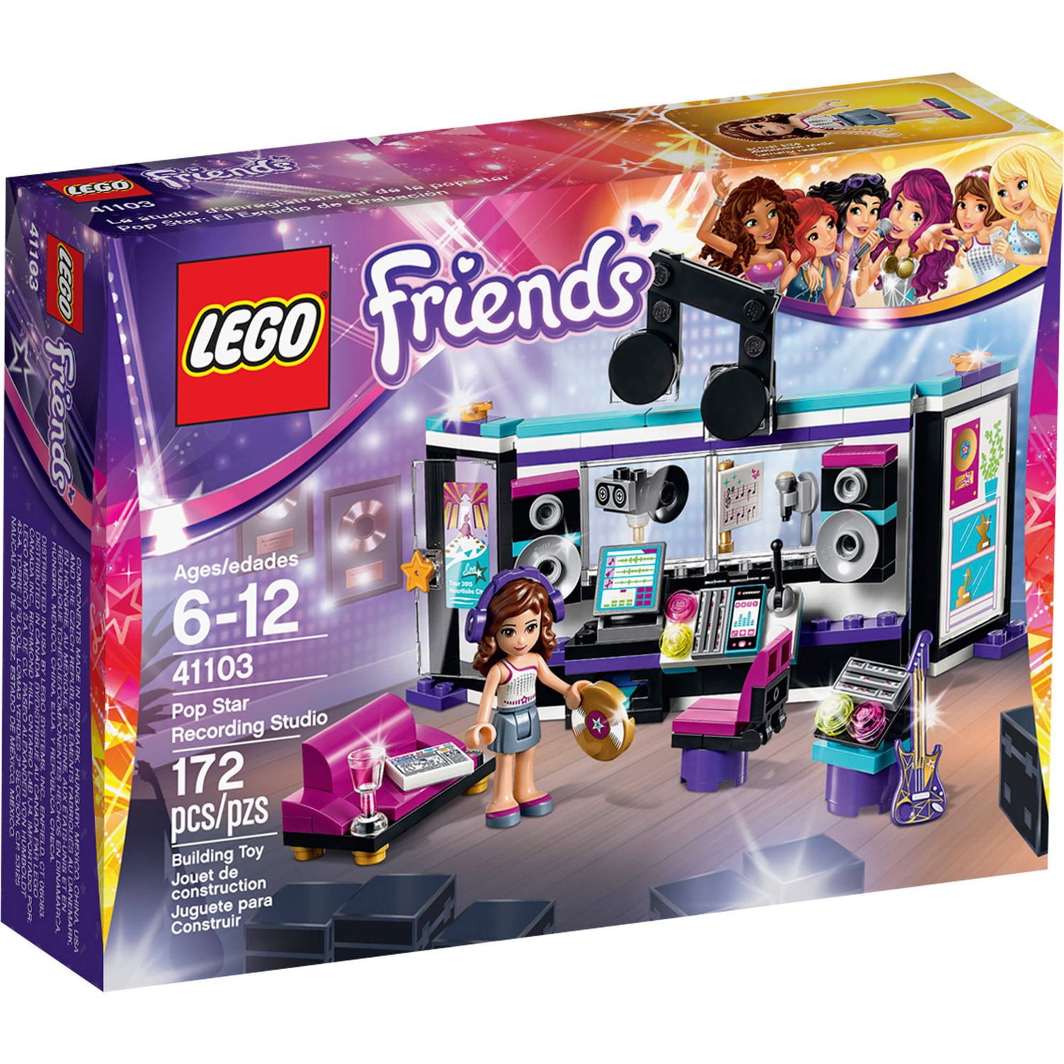 Lego Friends 41103 Pop Star Record Studio 2015