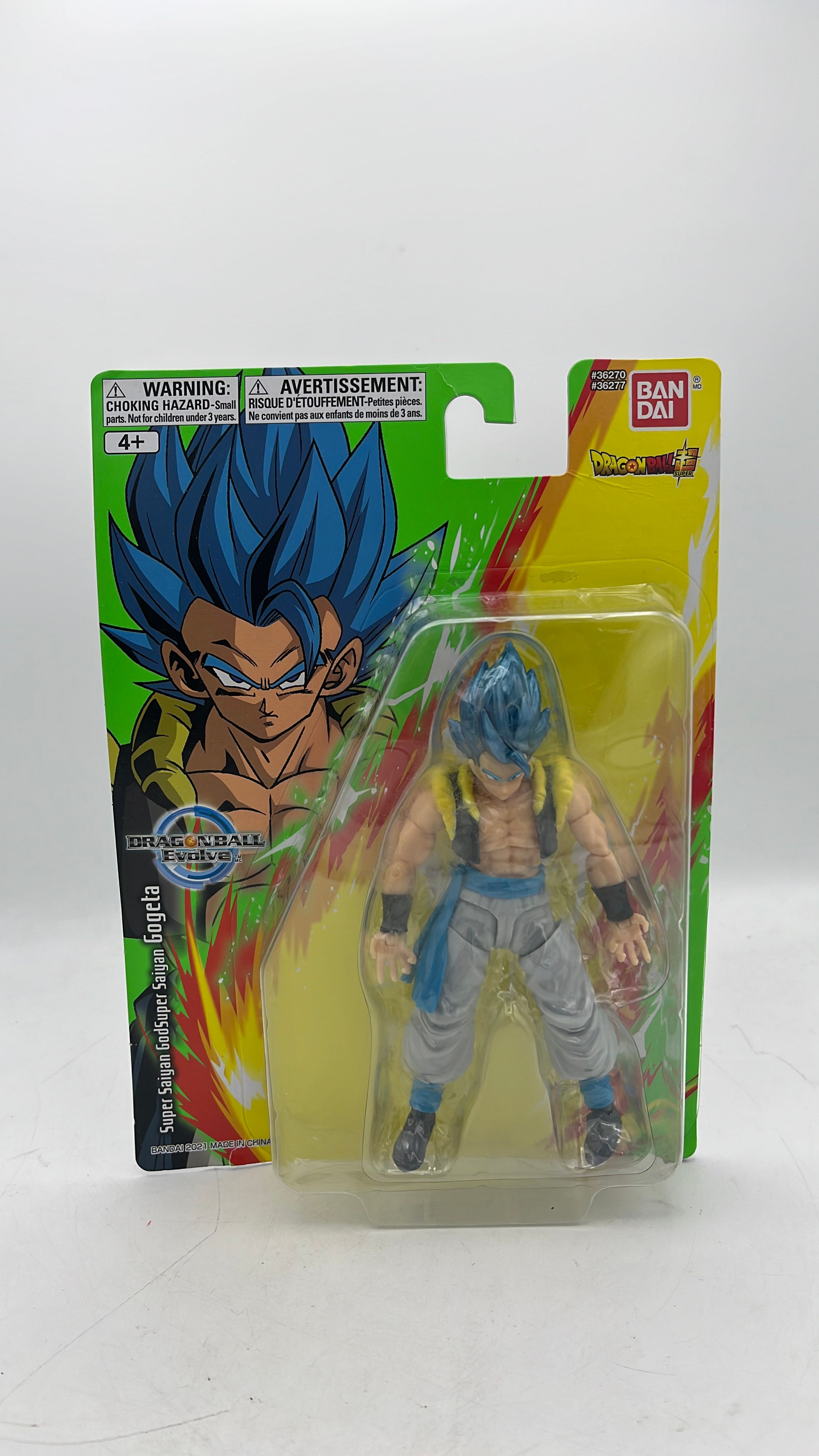 Bandai Dragon Ball Super Dragon Ball Evolve Super Saiyan God Super Saiyan Gogeta Figure 2021