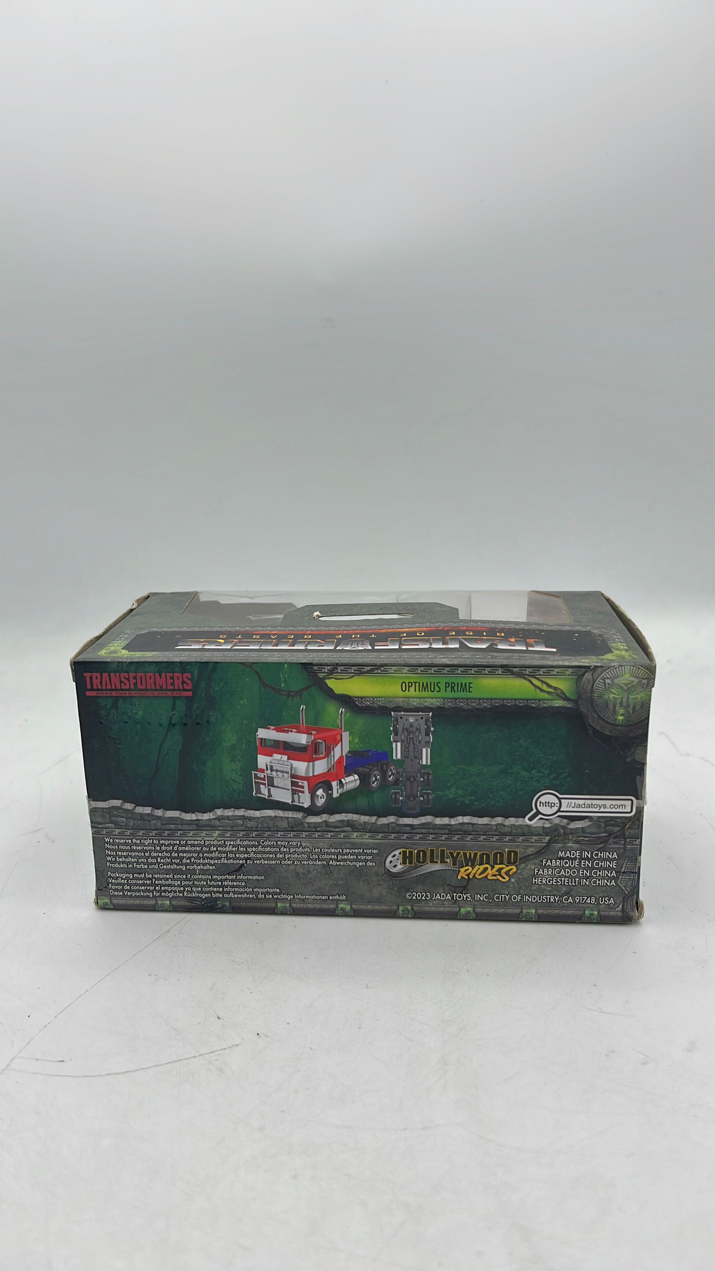 Jada Hollywood Rides Transformers Rise Of The Beasts Optimus Prime Truck 2023 view 3