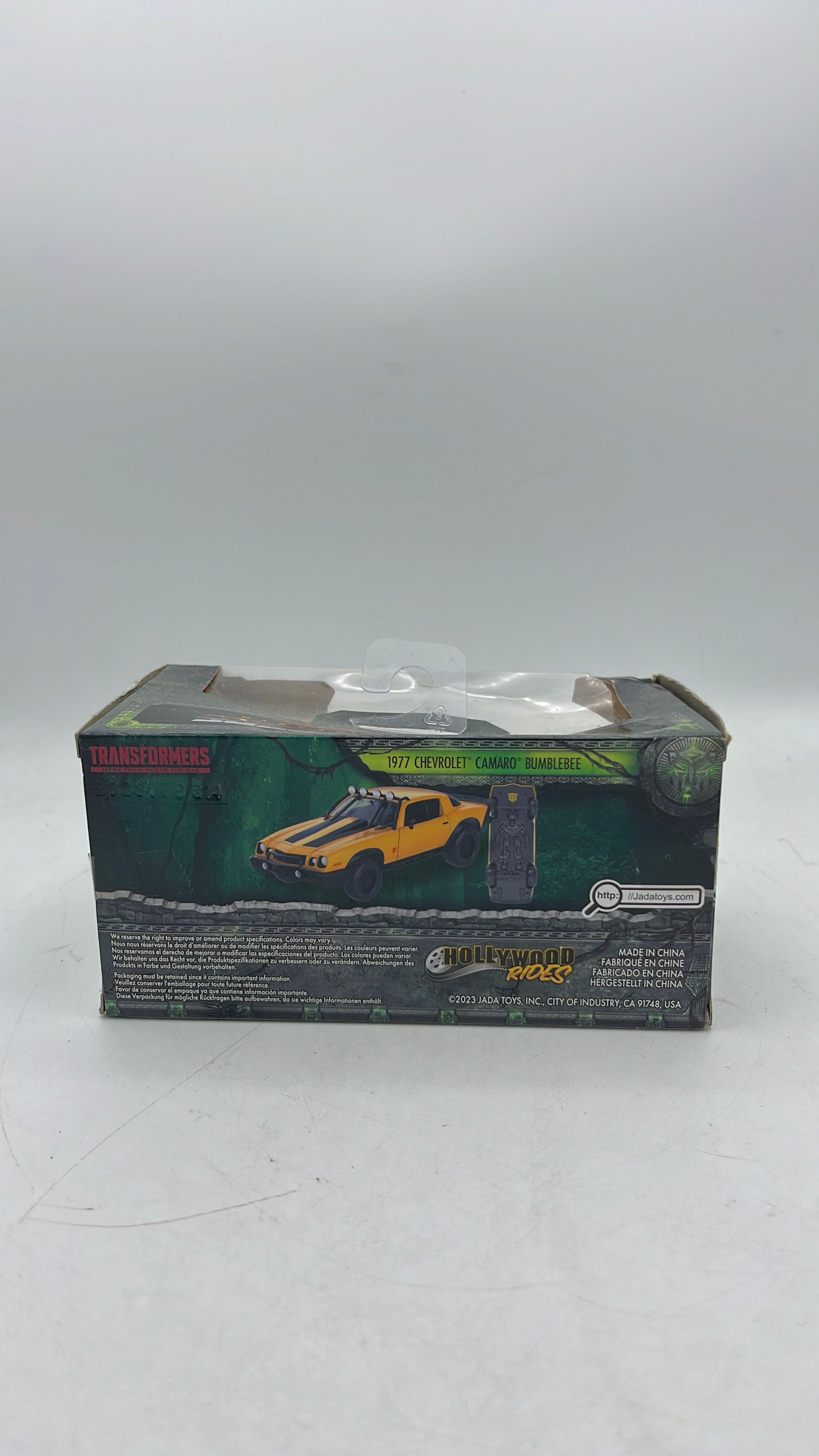Jada Hollywood Rides Transformers Rise Of The Beasts Bumblebee Car 2023 view 3