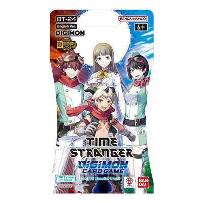 Digimon Card Game BT-24 Time Stranger Sleeved Booster Pack