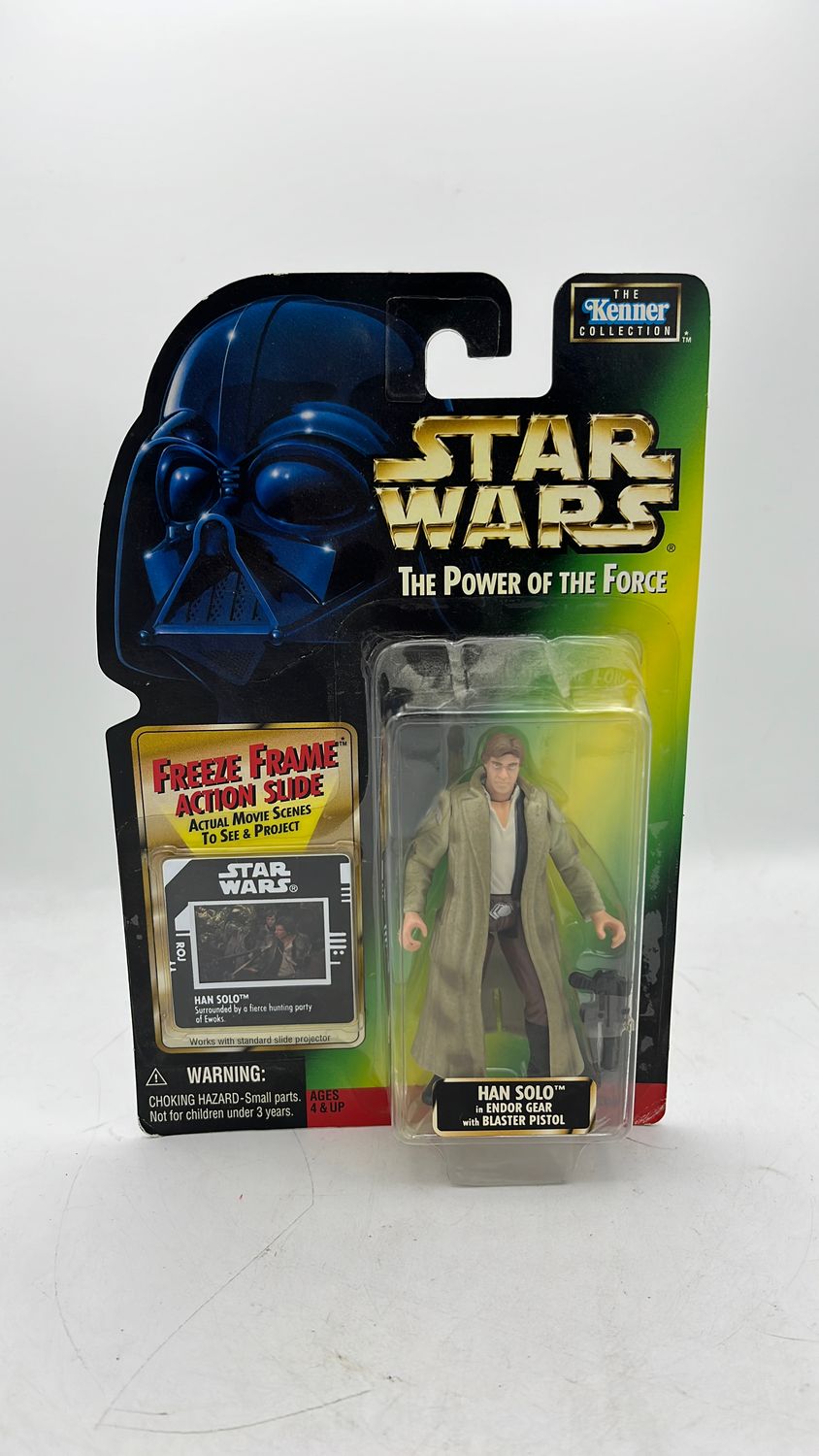Kenner Star Wars Power Of The Force Han Solo (Endor Gear) Figure 1997