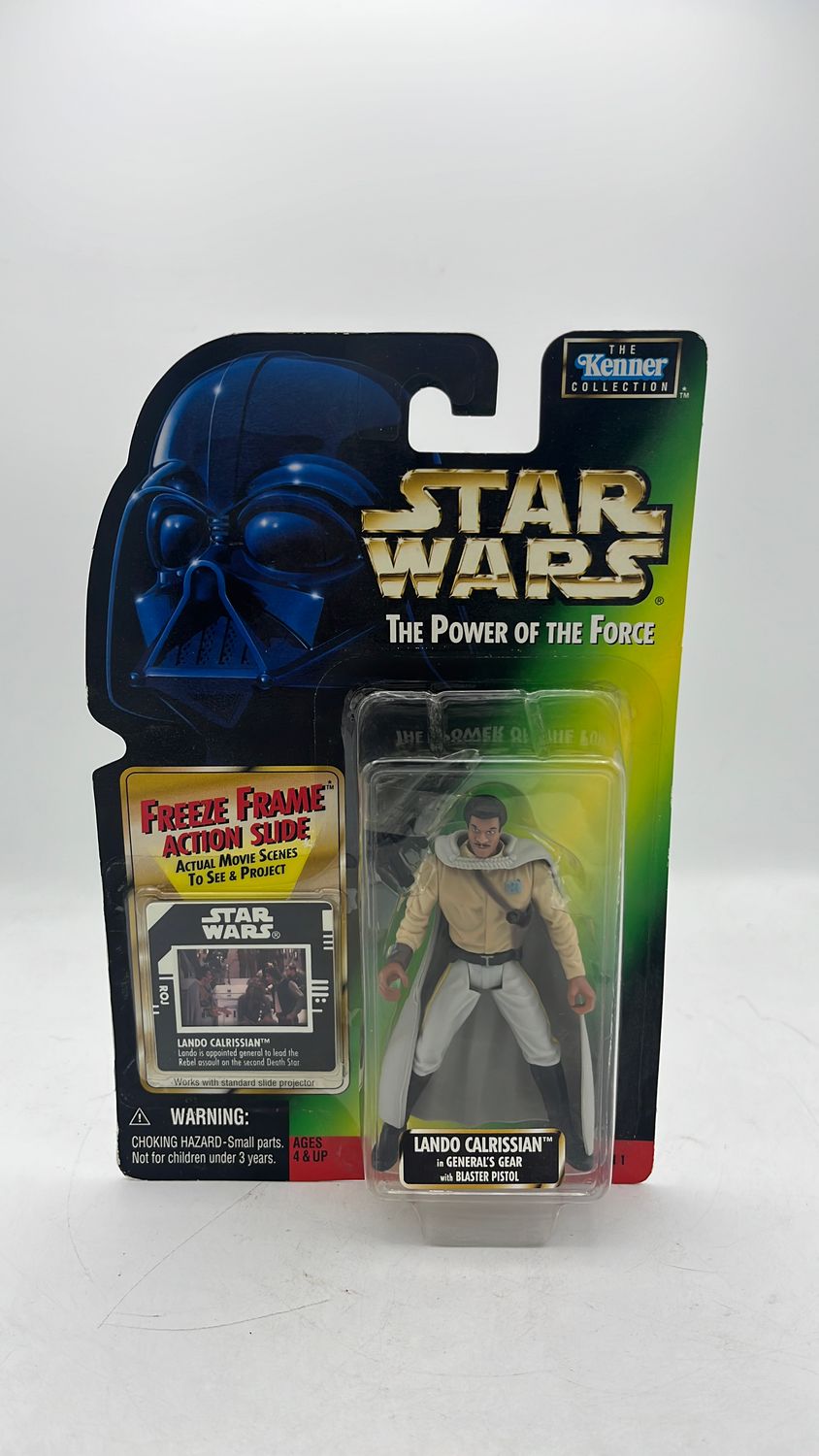 Kenner Star Wars Power Of The Force Lando Calrissian (General’s Gear) Figure 1997