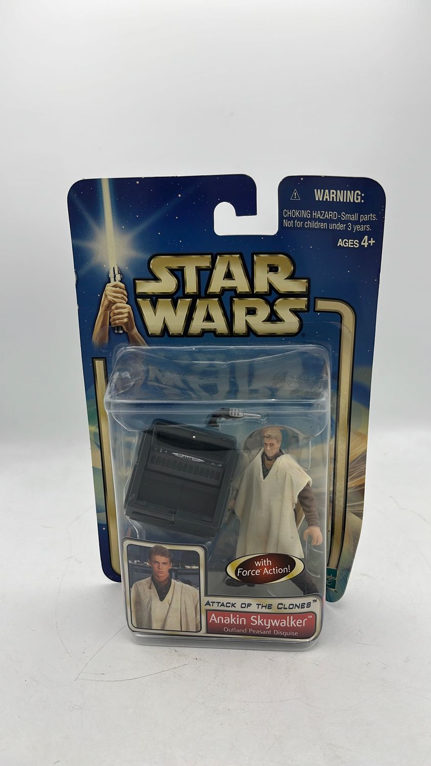 Hasbro Star Wars Attack Of The Clones Anakin Skywalker Figure 2002