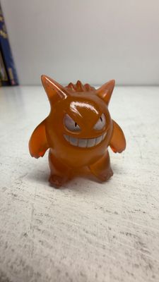 Tomy Pokemon Gengar Super Rare 2” Figure 1999 Nintendo Vintage Orange (used)