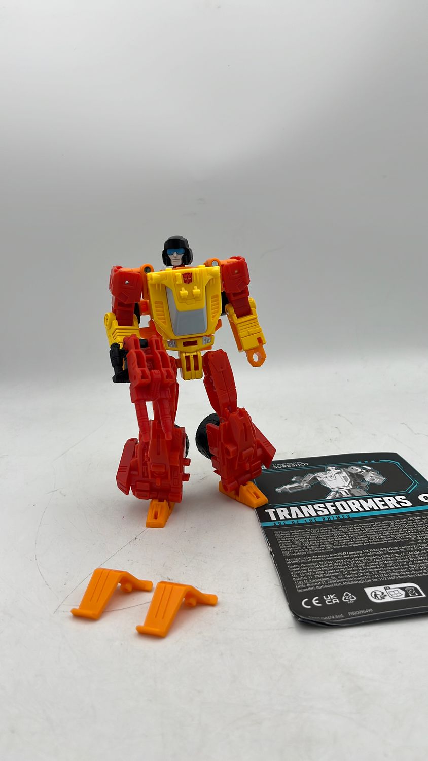 Hasbro Transformers Age Of The Primes Sureshot Figure 2026 (used) Incomplete