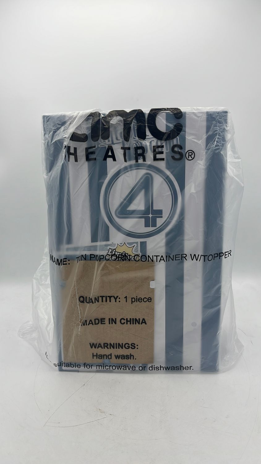 AMC Fantasic Four Popcorn Bucket Tin 2025