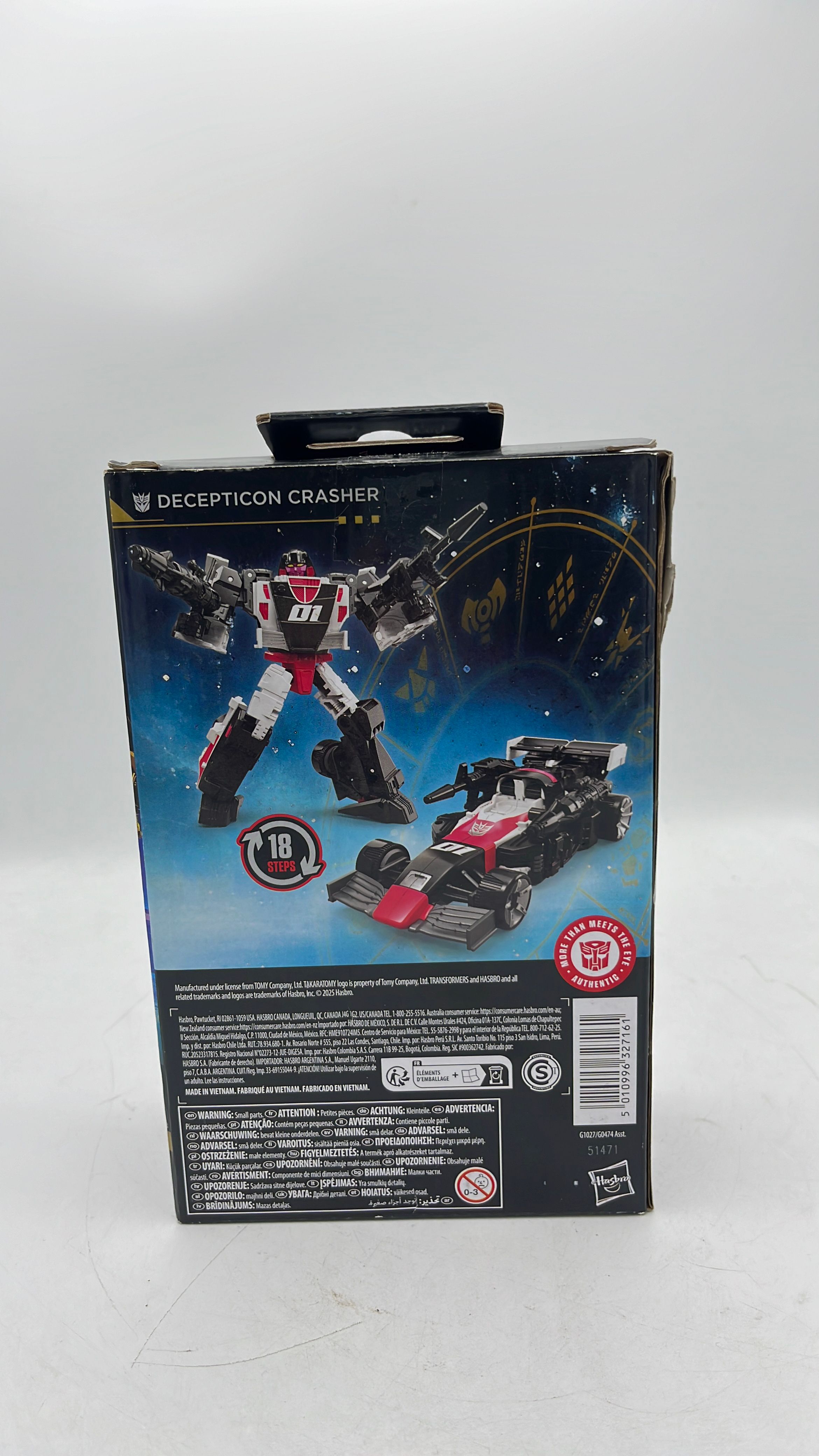 Hasbro Transformers Age Of The Primes Crasher Figure 2025 view 3