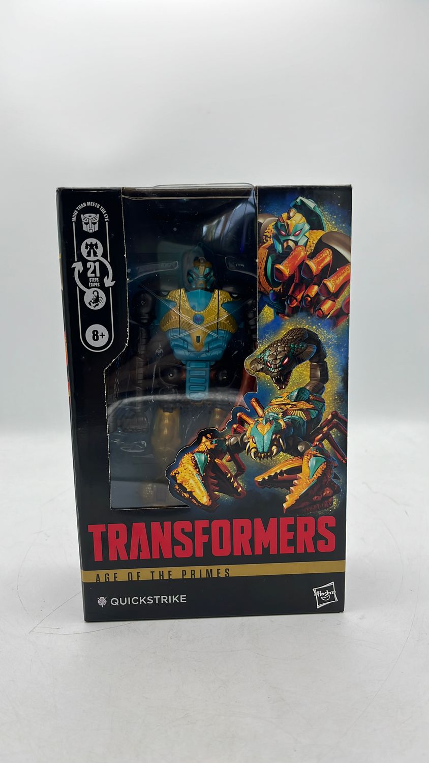 Hasbro Transformers Age Of The Primes Quickstrike Figure 2026