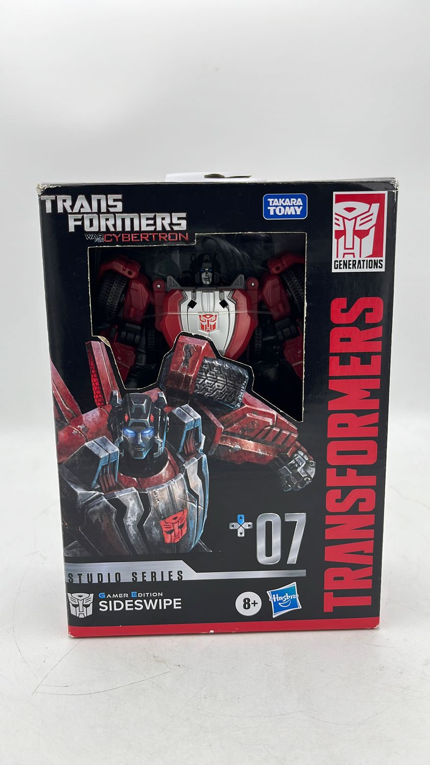 Hasbro Transformers Studio Series Gamer Edition Sideswipe Figure 2024