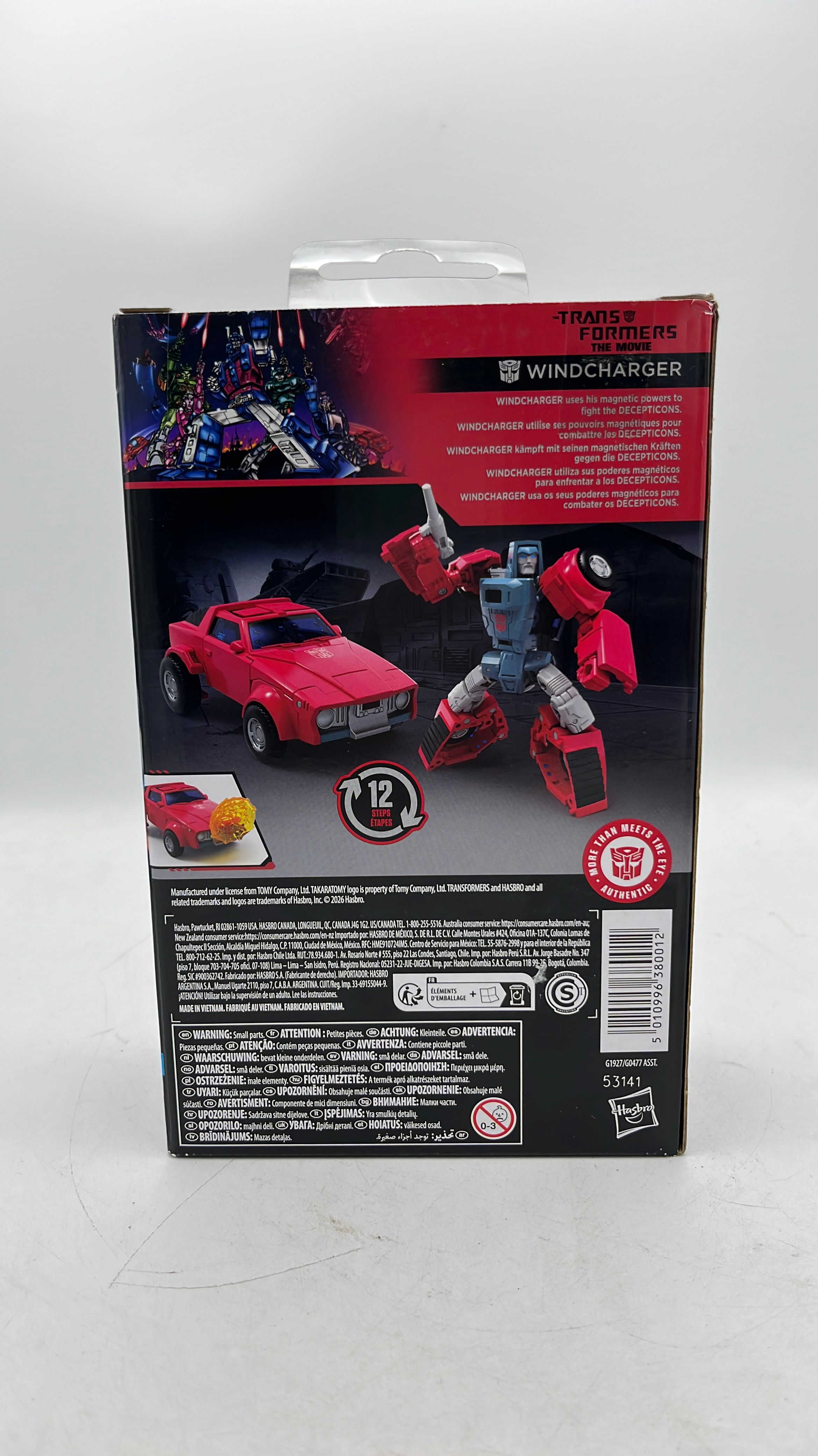 Hasbro Transformers Studio Series 86 Windcharger Figure 2026 view 3