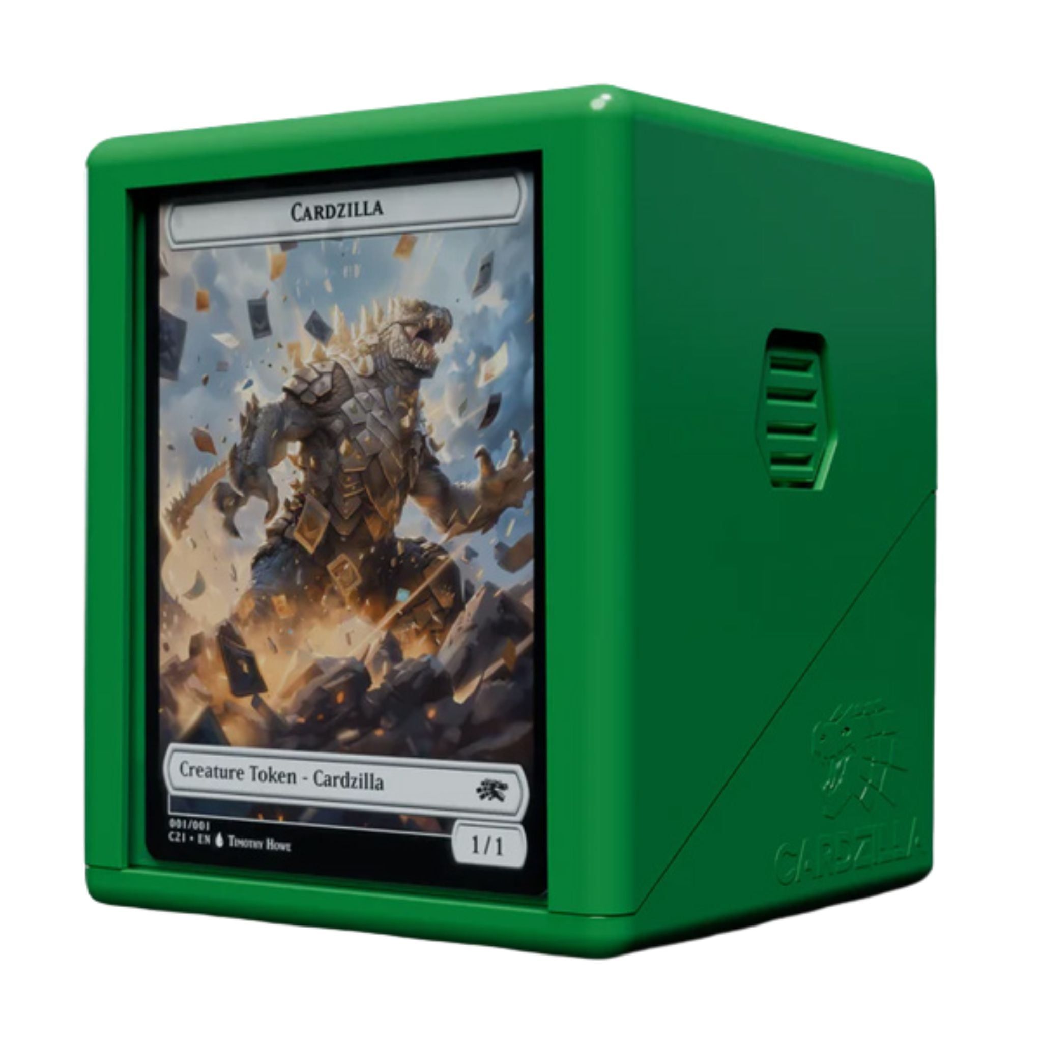 Cardzilla Showcase 100+ Deck Box - Green