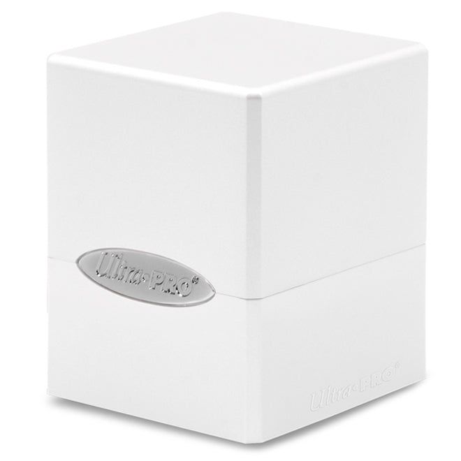 Ultra PRO Satin Cube 100+ Deck Box - Arctic White