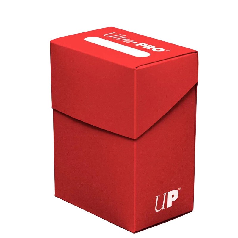 Ultra PRO 80+ Solid Deck Box - Red