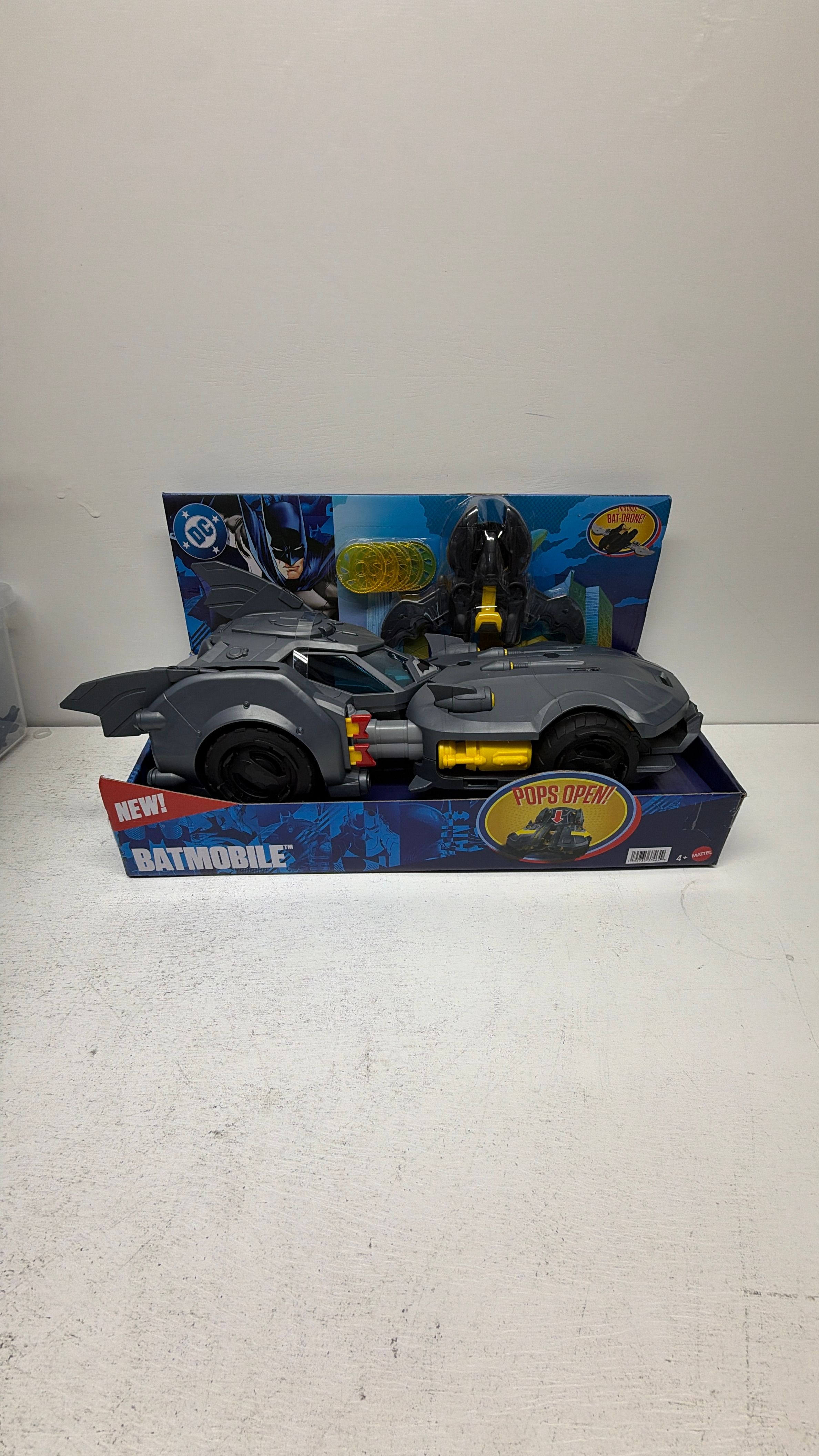 Mattel DC Batmobile Vehicle Figure, Collectible