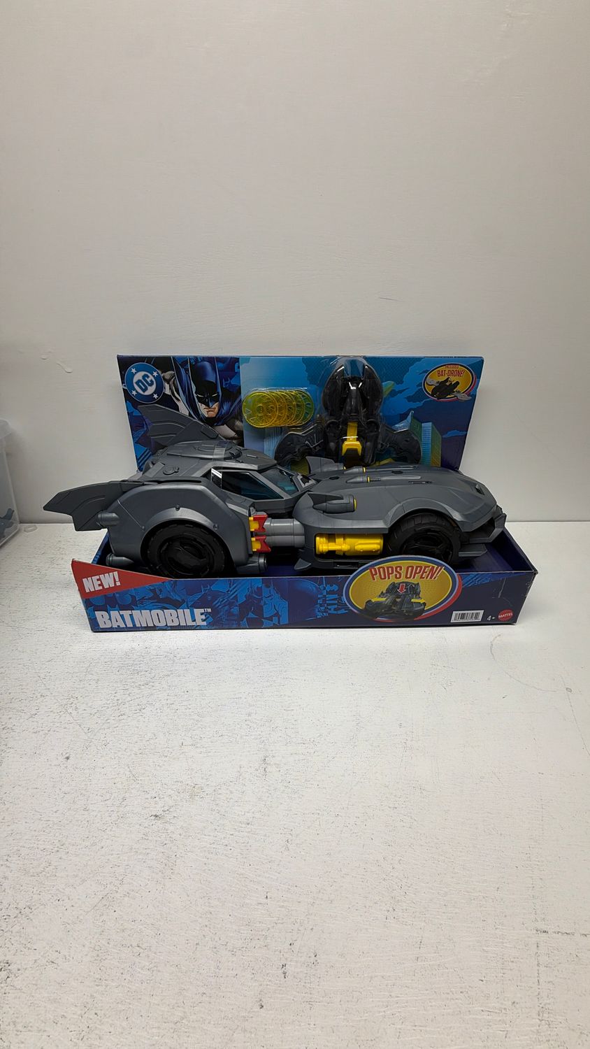 Mattel DC Batmobile Vehicle Figure, Collectible