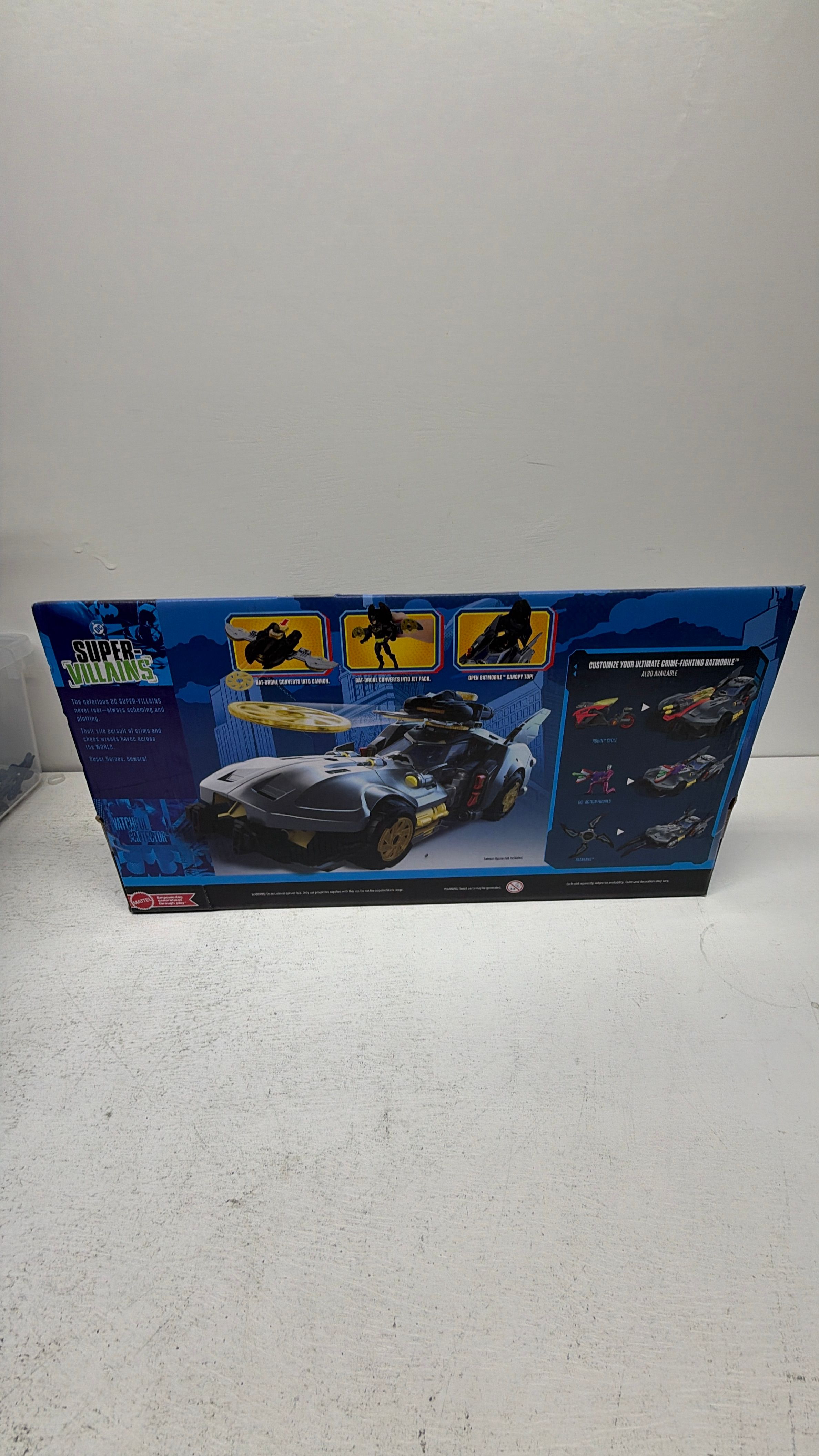 Mattel DC Batmobile Vehicle Figure, Collectible view 5