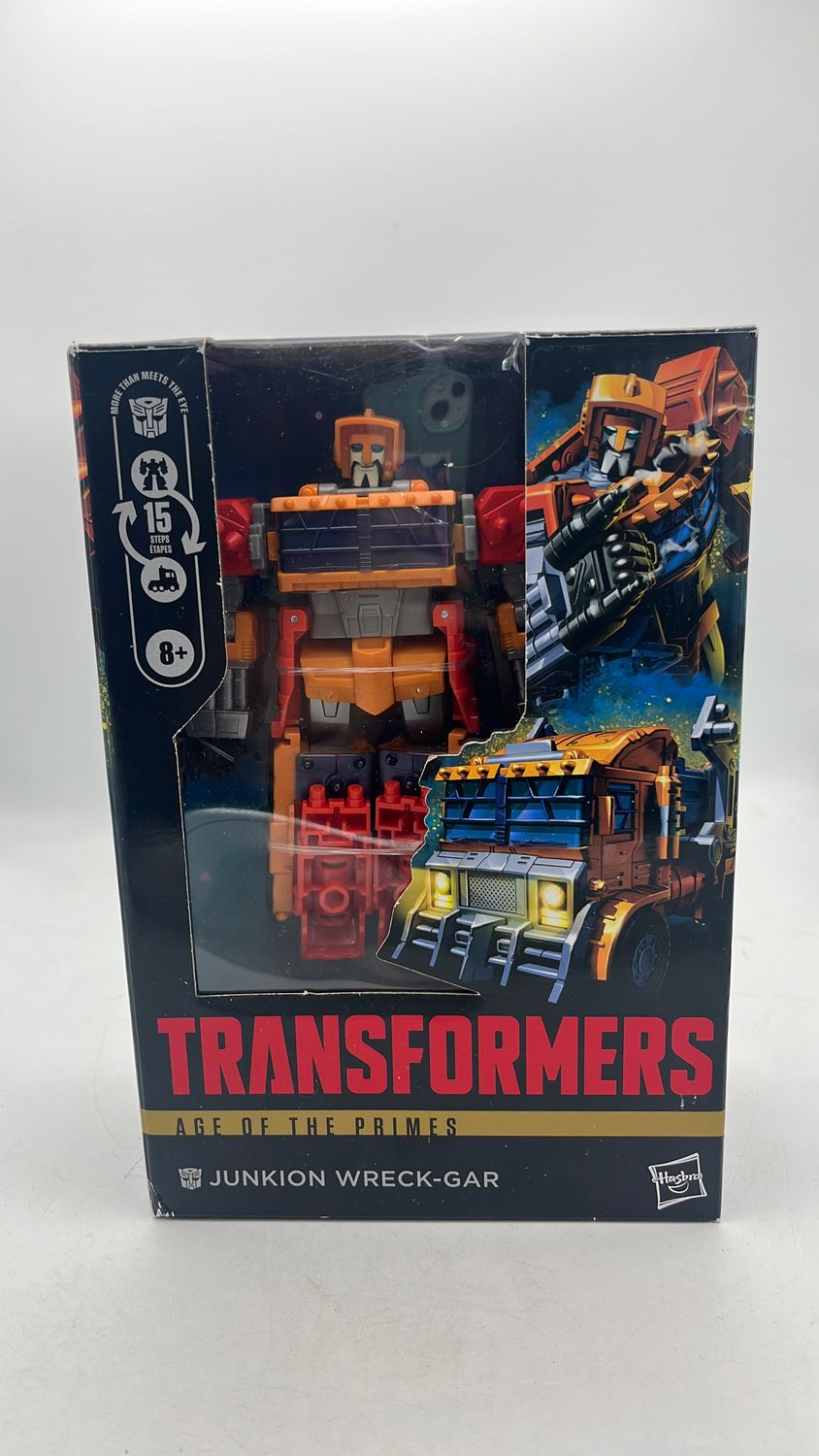 Hasbro Transformers Age Of The Primes Junkion Wreck-Gar Figure 2026