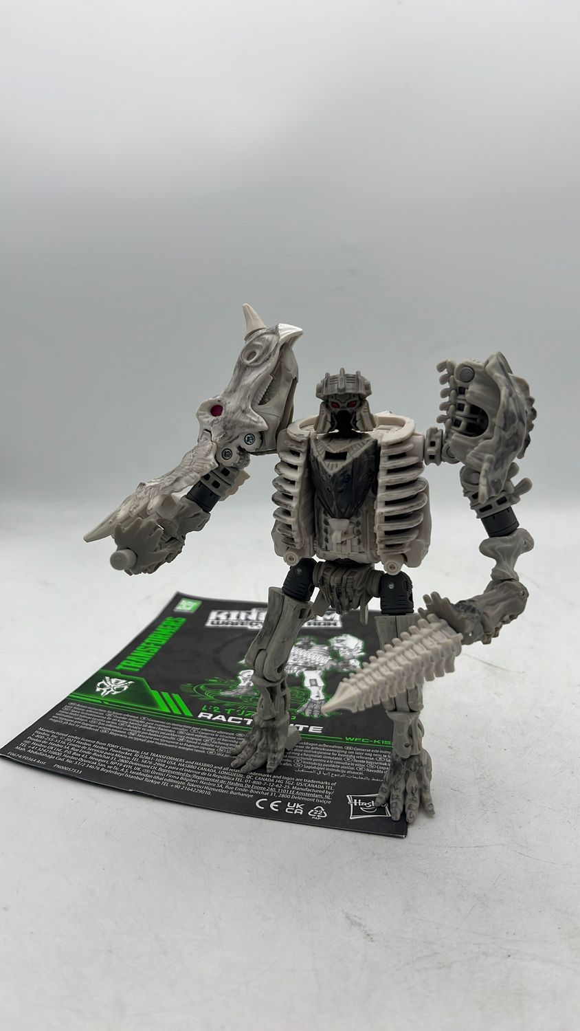 Hasbro Transformers War for Cybertron Kingdom Ractonite Figure 2021 (used)