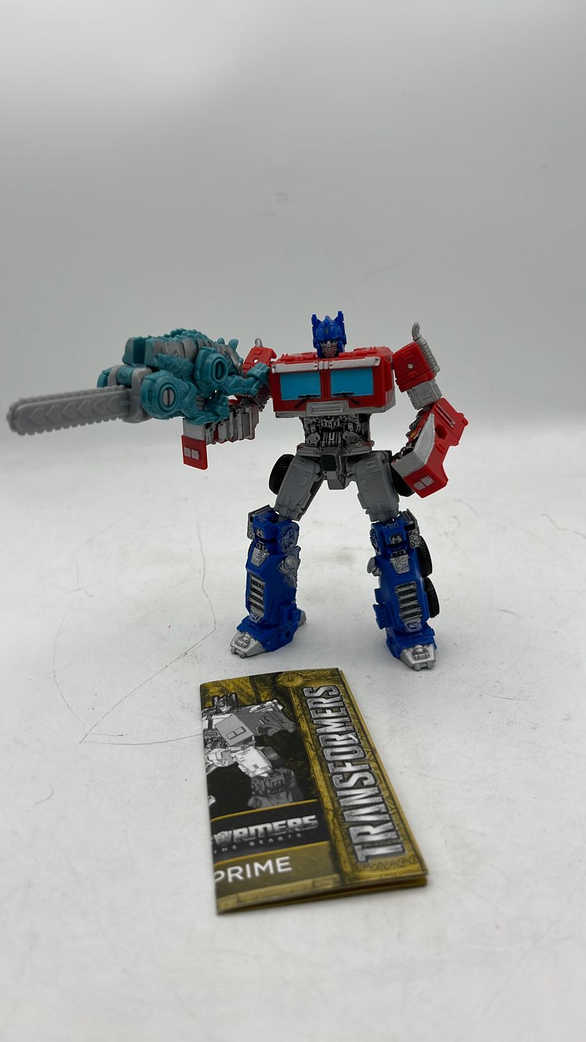 Hasbro Transformers Beast Alliance Optimus Prime &amp; Chainclaw Figure 2023 (used)