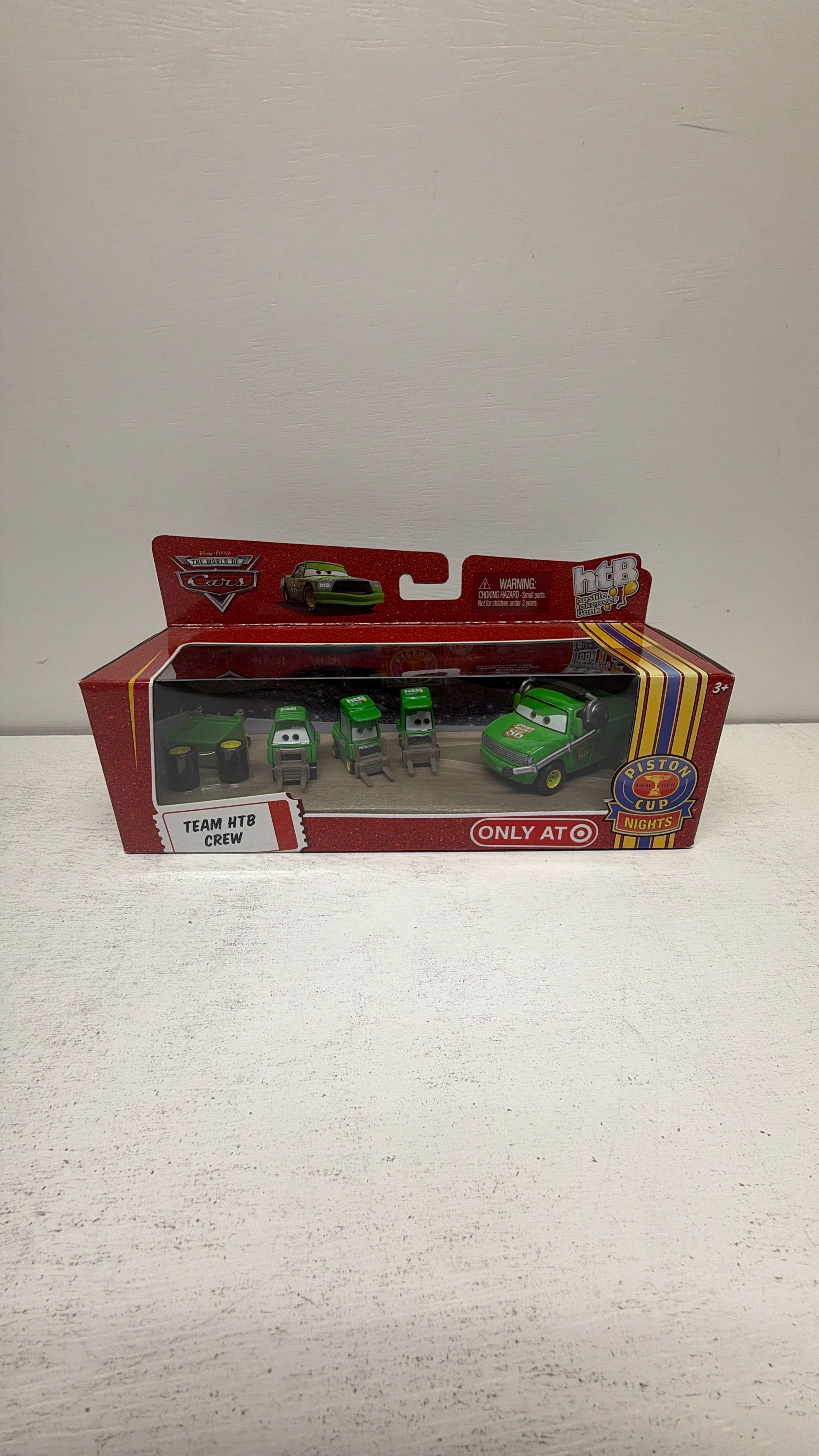 Mattel Disney Pixar Cars Team HTB Crew Piston Cup Nights
