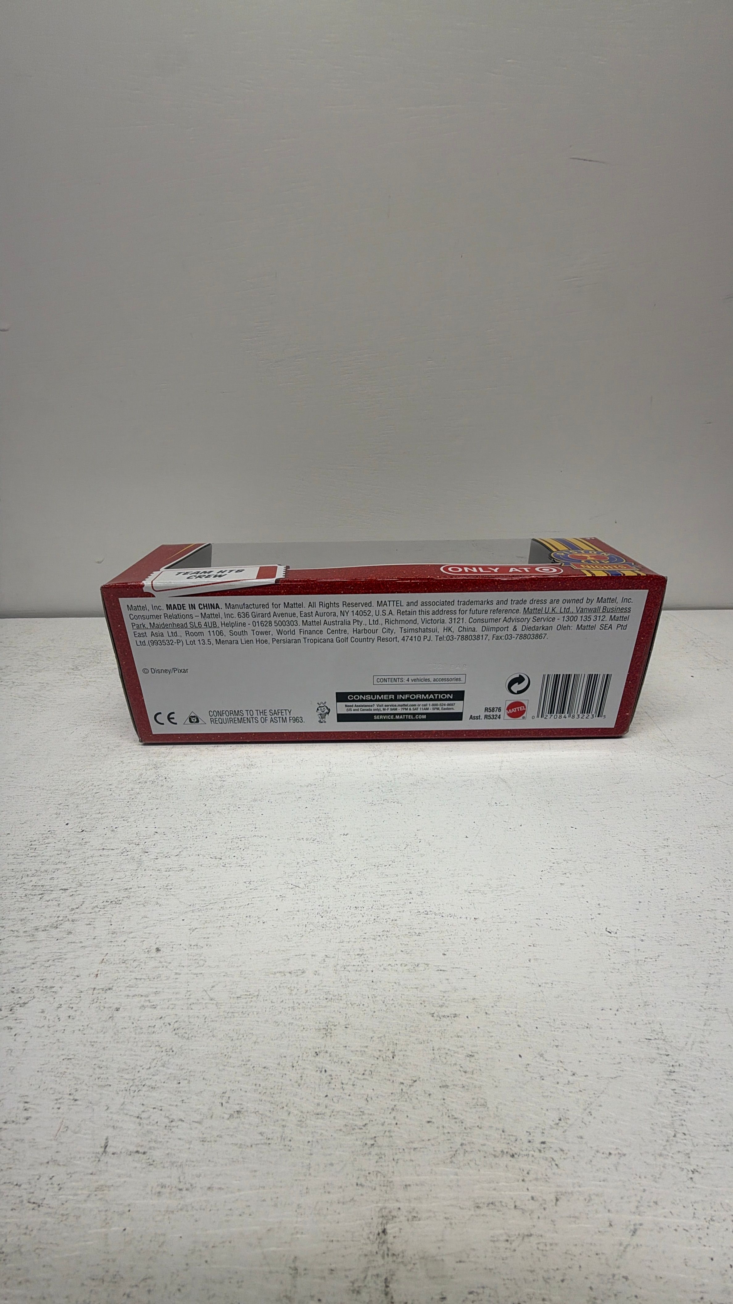 Mattel Disney Pixar Cars Team HTB Crew Piston Cup Nights view 4