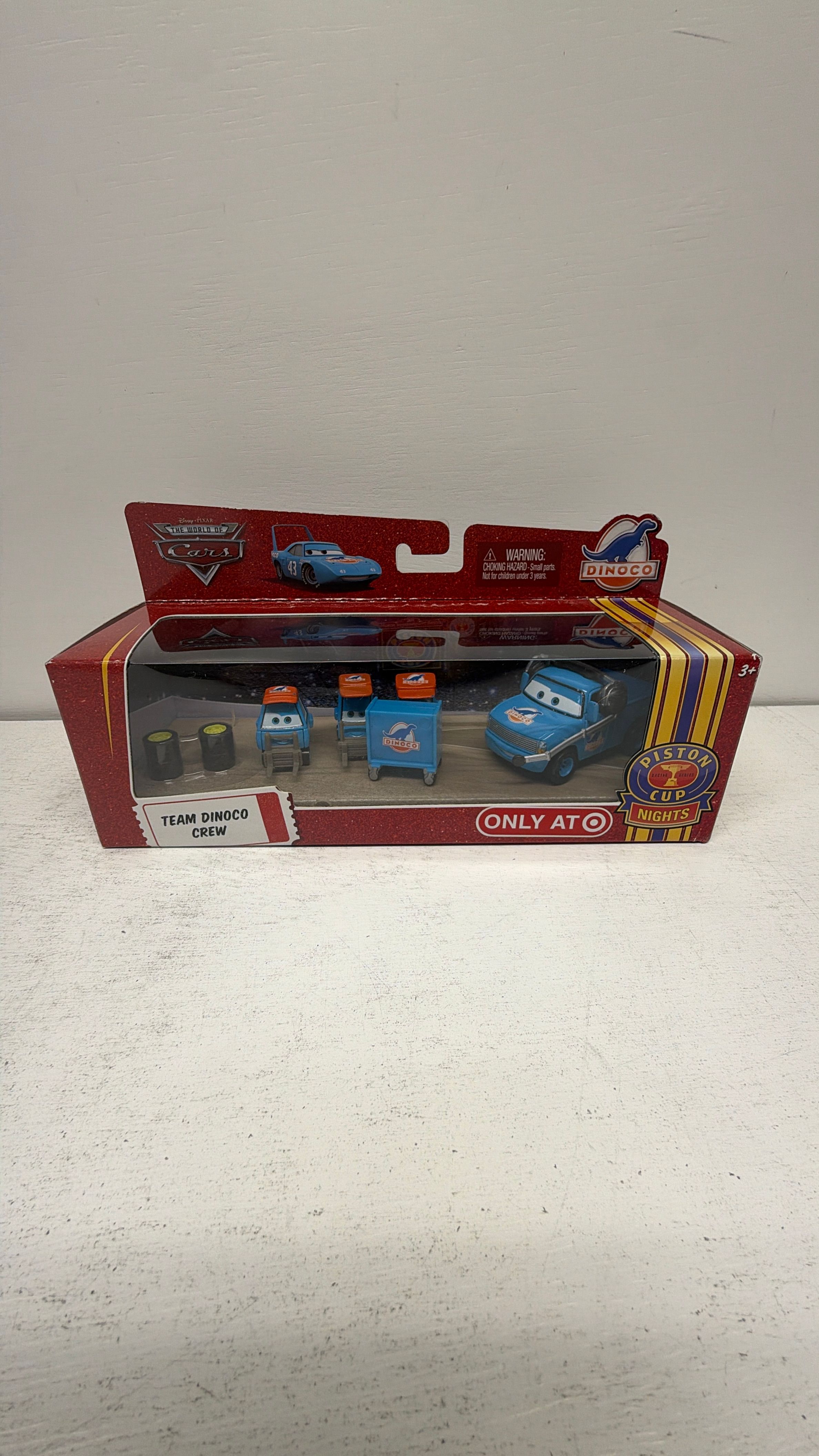 Mattel Disney Pixar Cars Team Dinoco Crew Piston Cup Nights Set