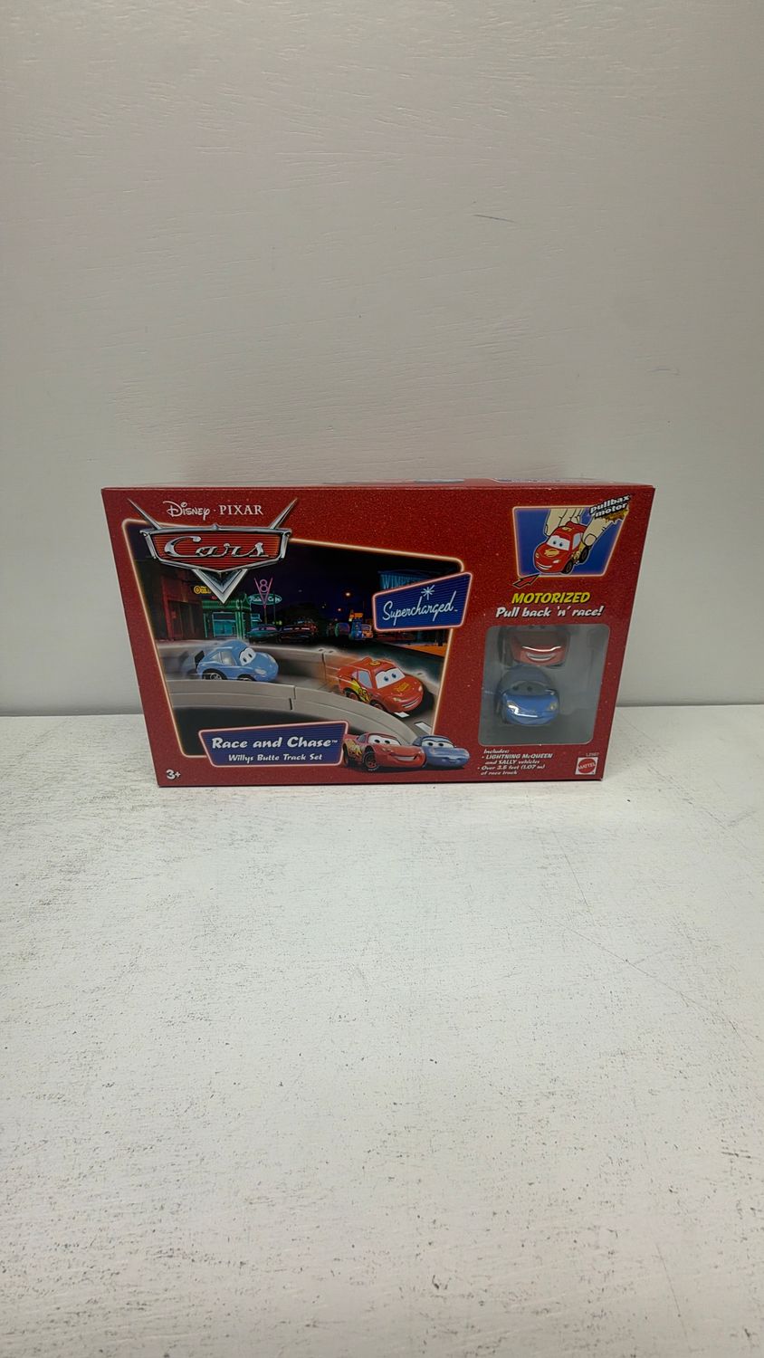 Mattel Disney Pixar Cars Race and Chase Willys Butte Track Set