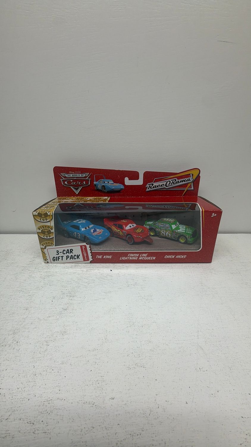Mattel Disney Pixar Cars 3-Car Gift Pack Finish Line Lightning Mqueen