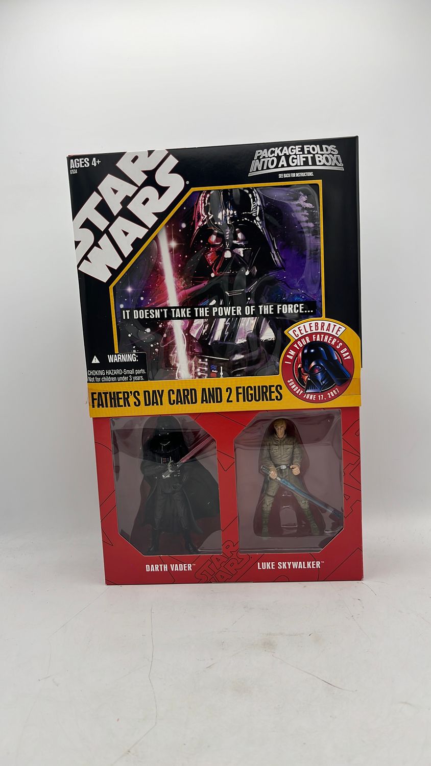 Hasbro Star Wars Father’s Day Card &amp; Figures 2007