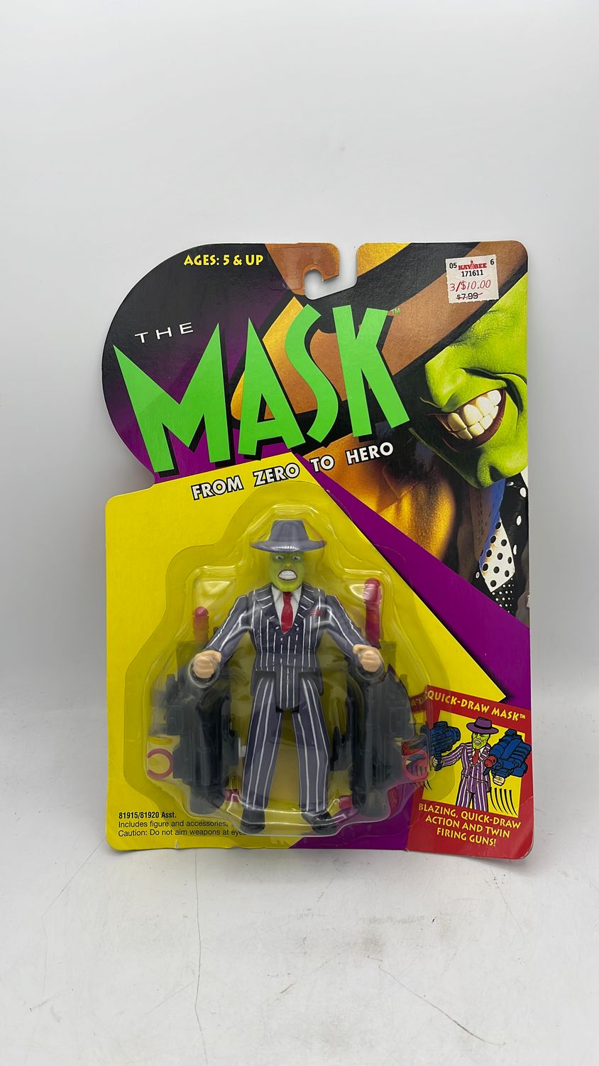 Kenner The Mask Quick Draw Mask Vintage Figure 1995