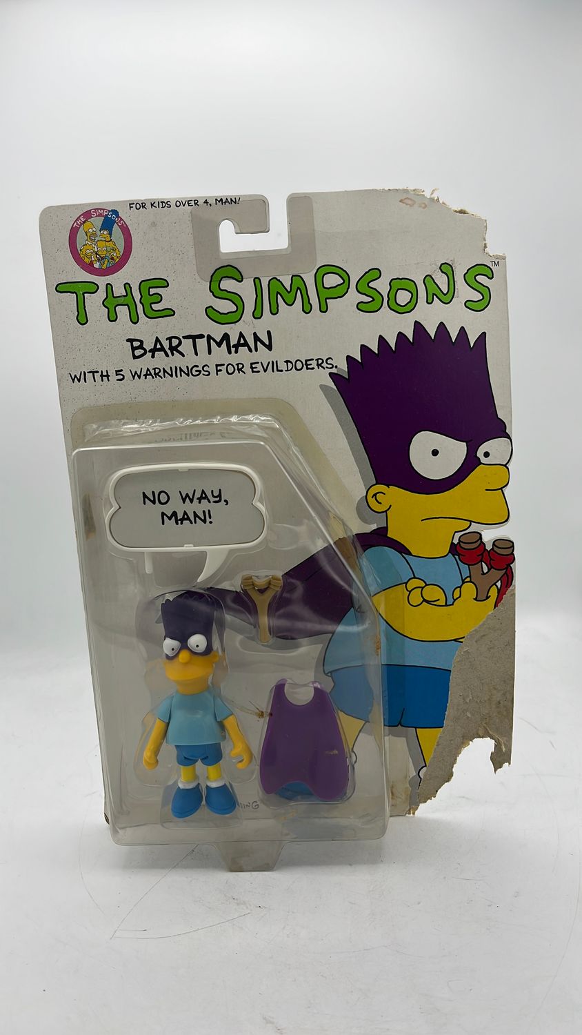 Mattel The Simpsons Bartman Vintage Figure 1990