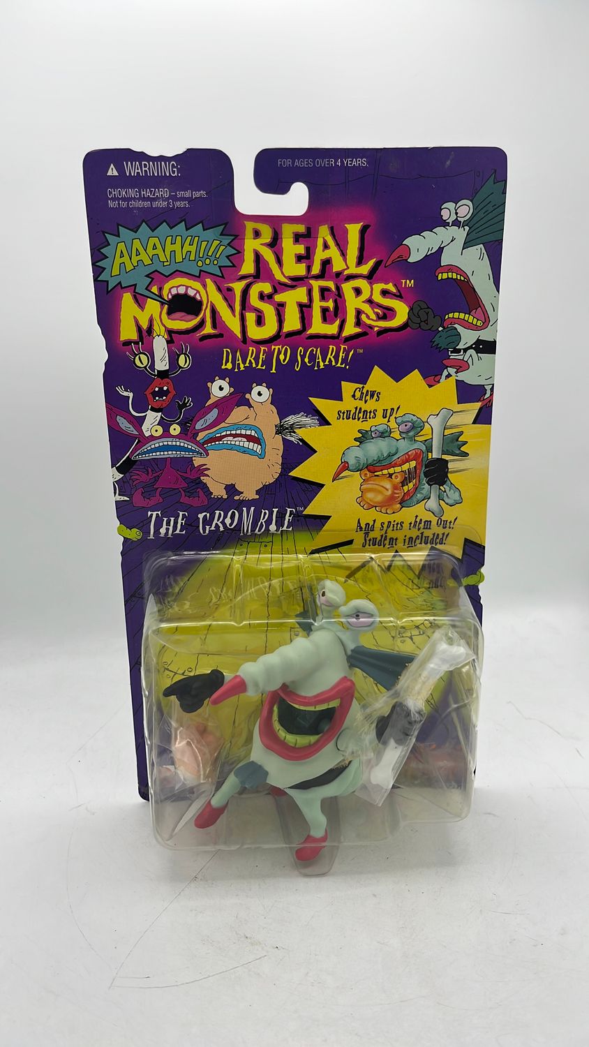 Mattel AAAHH!!! Real Monsters The Gromble Vintage Figure 1995