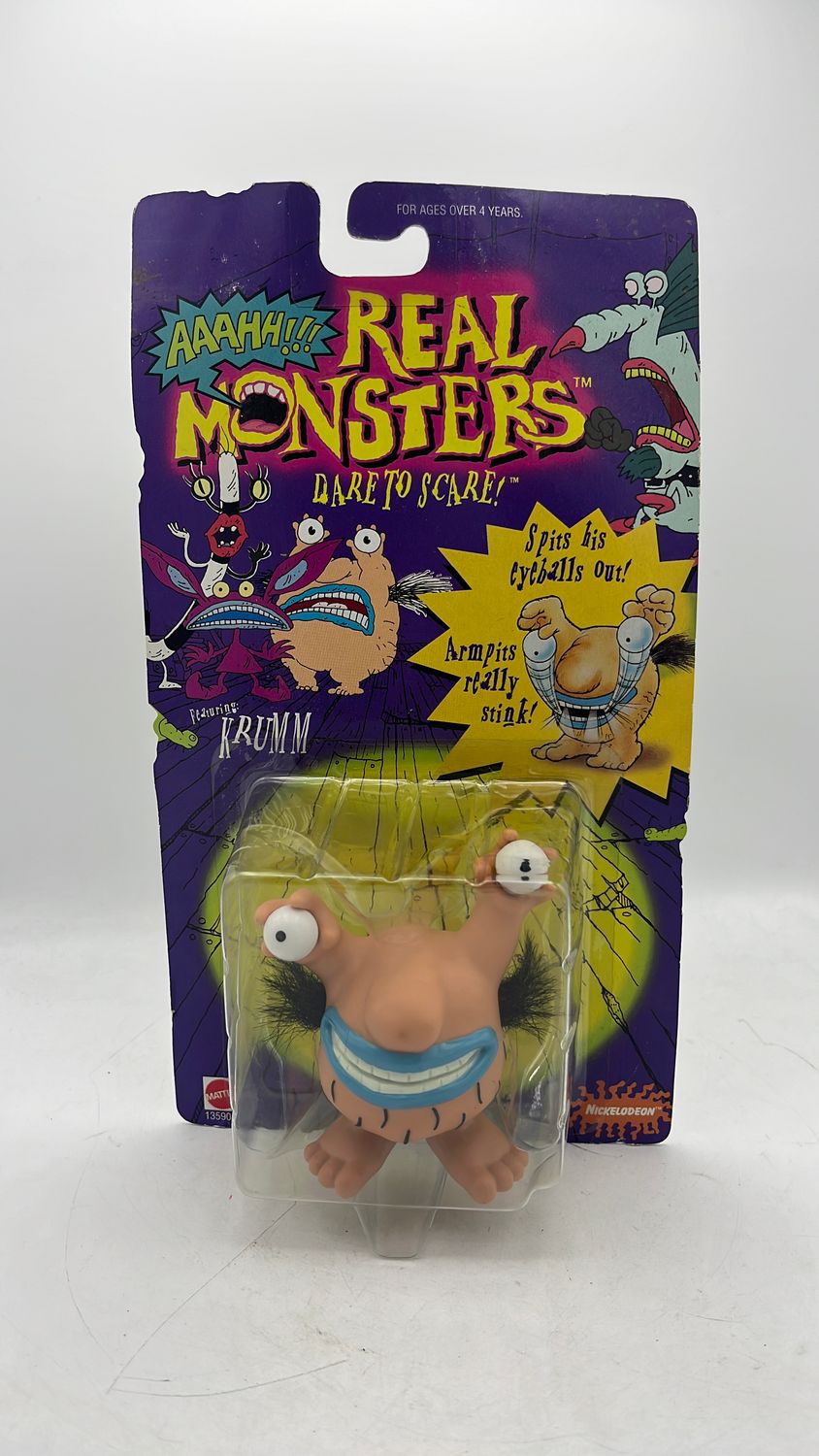 Mattel AAAHH!!! Real Monsters Krumm Vintage Figure 1995