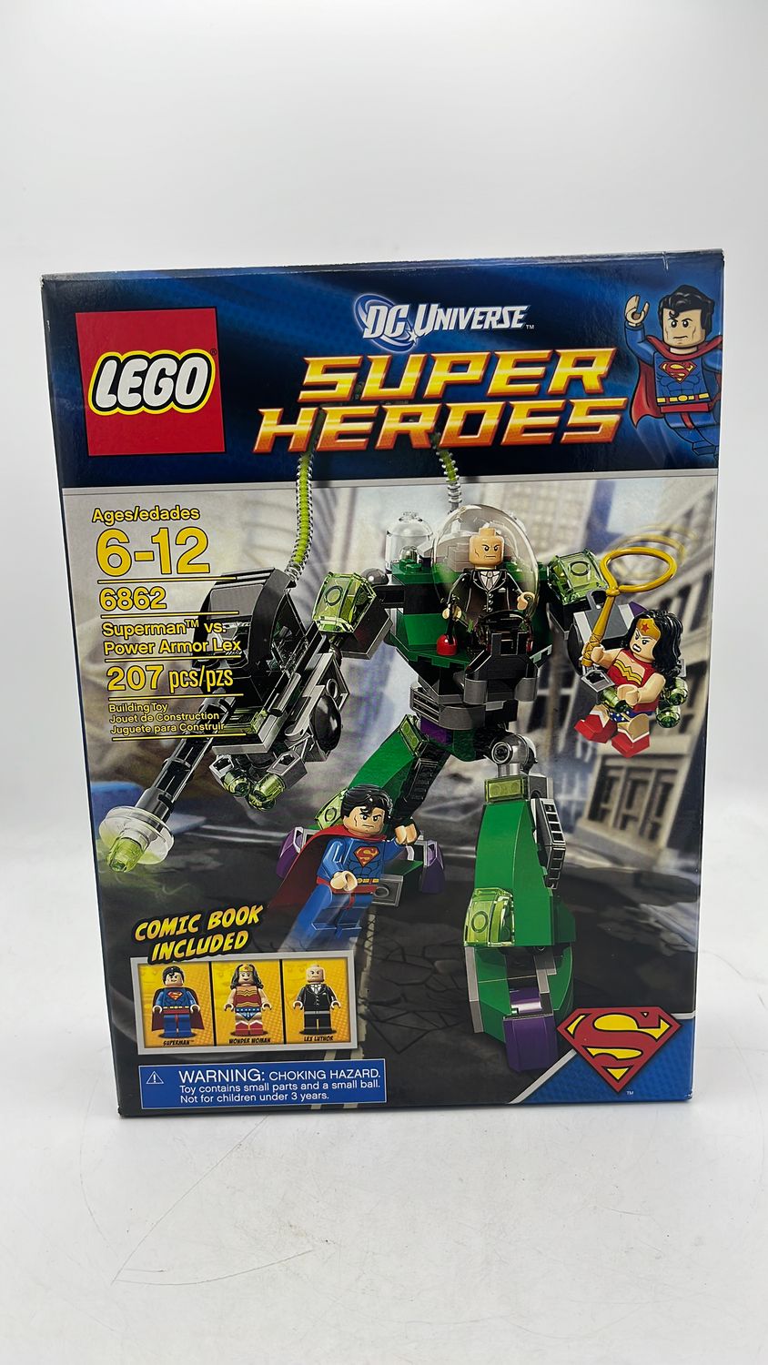Lego 6862 DC Superheroes Superman vs. Power Armor Lex 2012