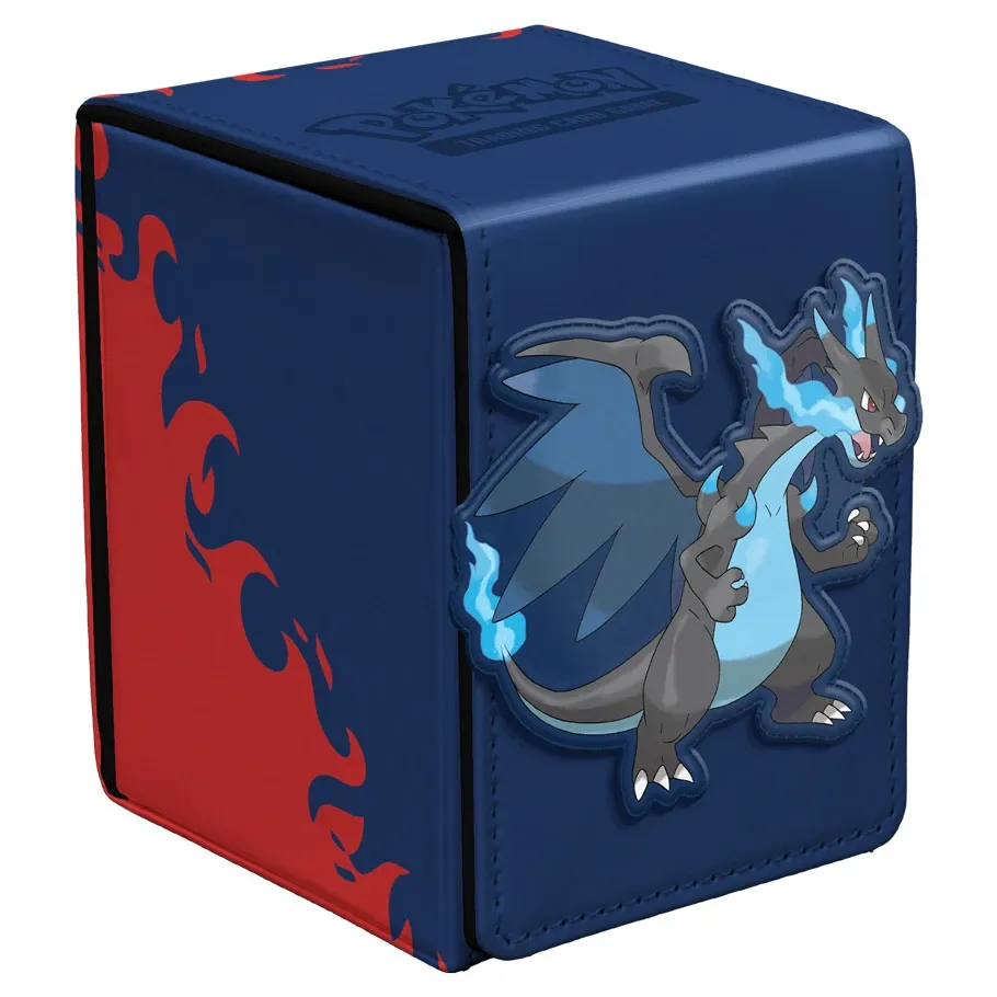 Ultra PRO Pokémon Mega Charizard X Alcove Flip Deck Box