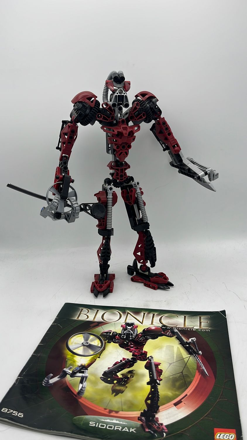 Lego 8756 Bionicle Sidorak 2005 (used) Loose