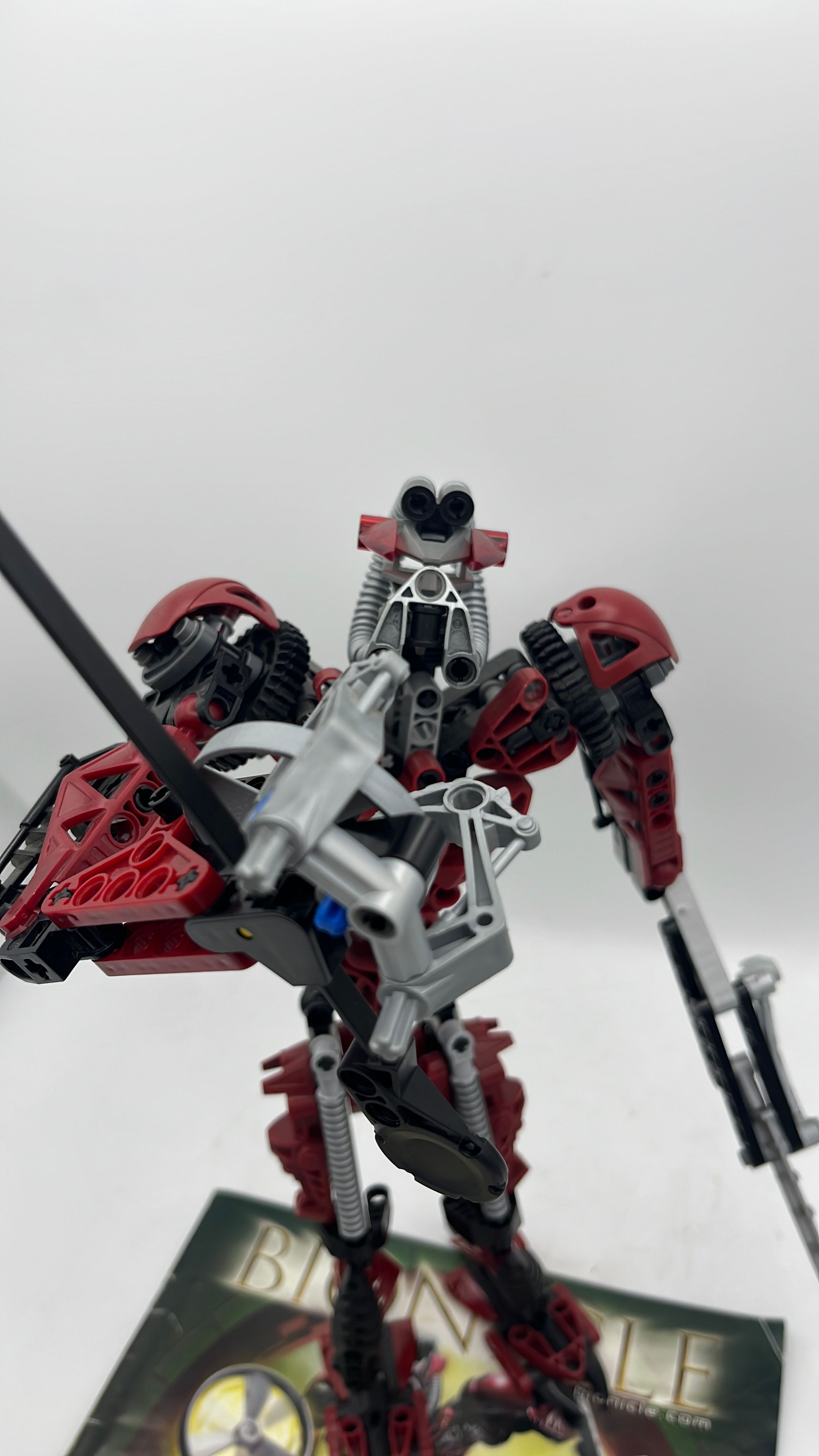 Lego 8756 Bionicle Sidorak 2005 (used) Loose view 2
