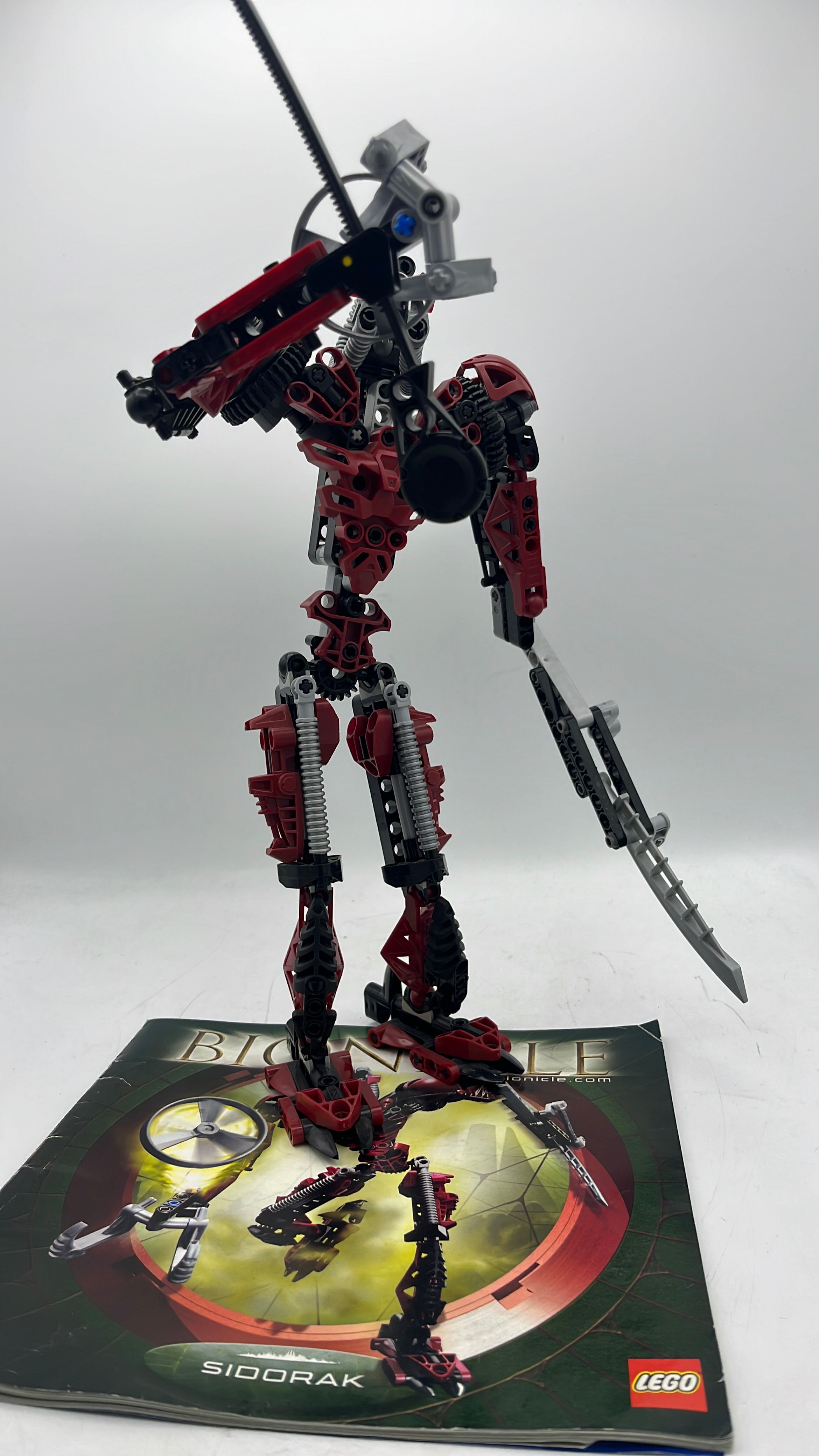 Lego 8756 Bionicle Sidorak 2005 (used) Loose view 3