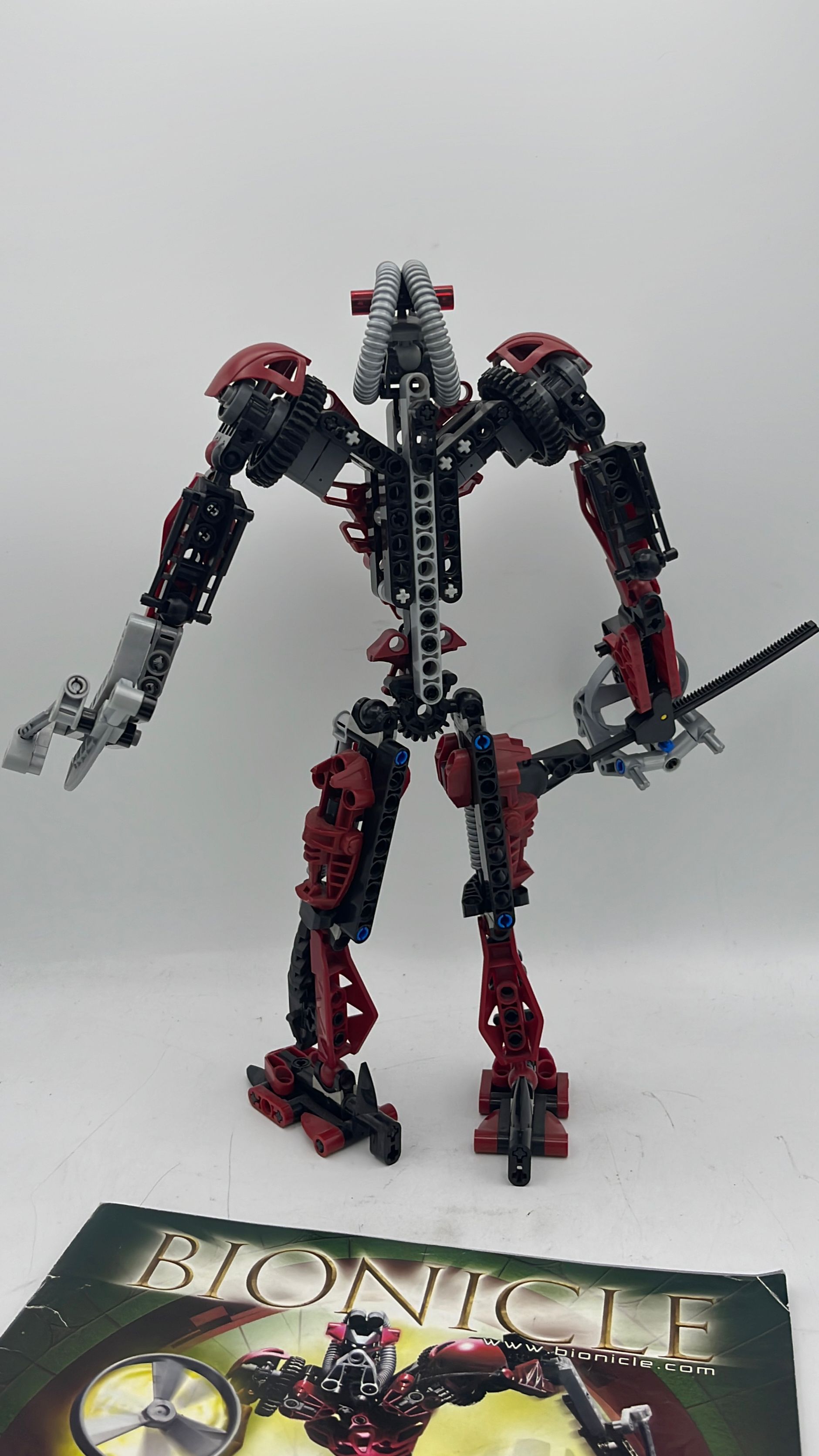 Lego 8756 Bionicle Sidorak 2005 (used) Loose view 4