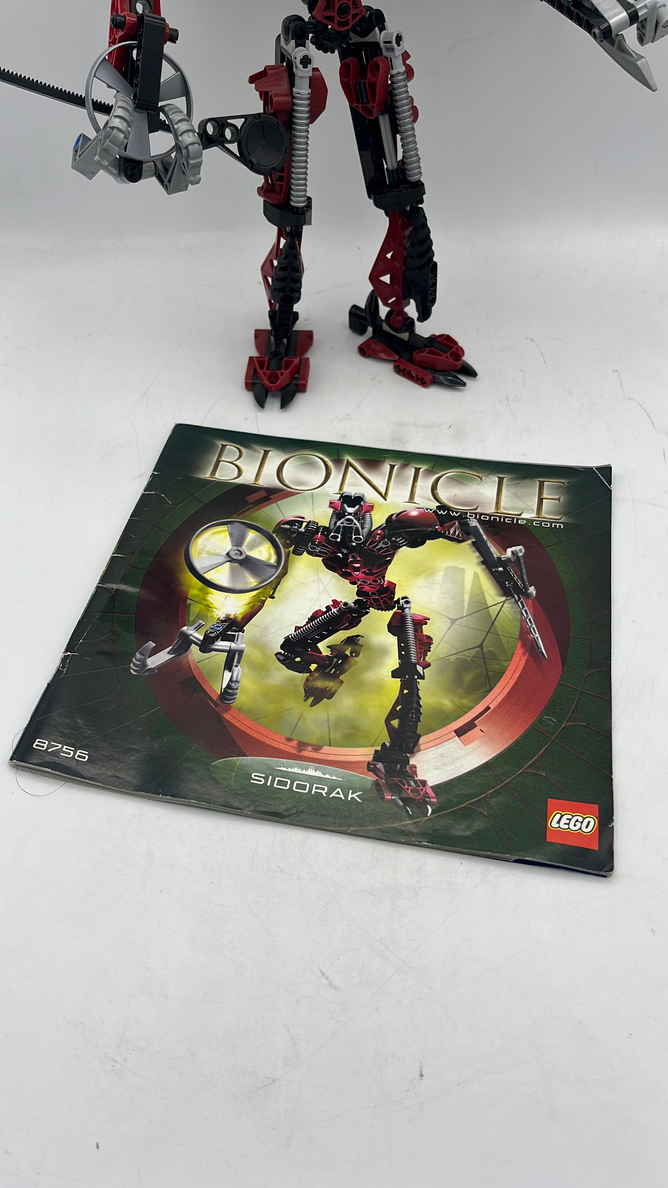 Lego 8756 Bionicle Sidorak 2005 (used) Loose view 5