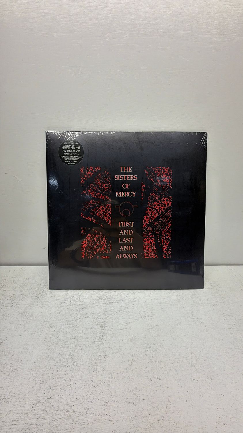 Vinyl Record | The Sisters of Mercy - First And Last And Always [Red &amp; Black Vinyl]