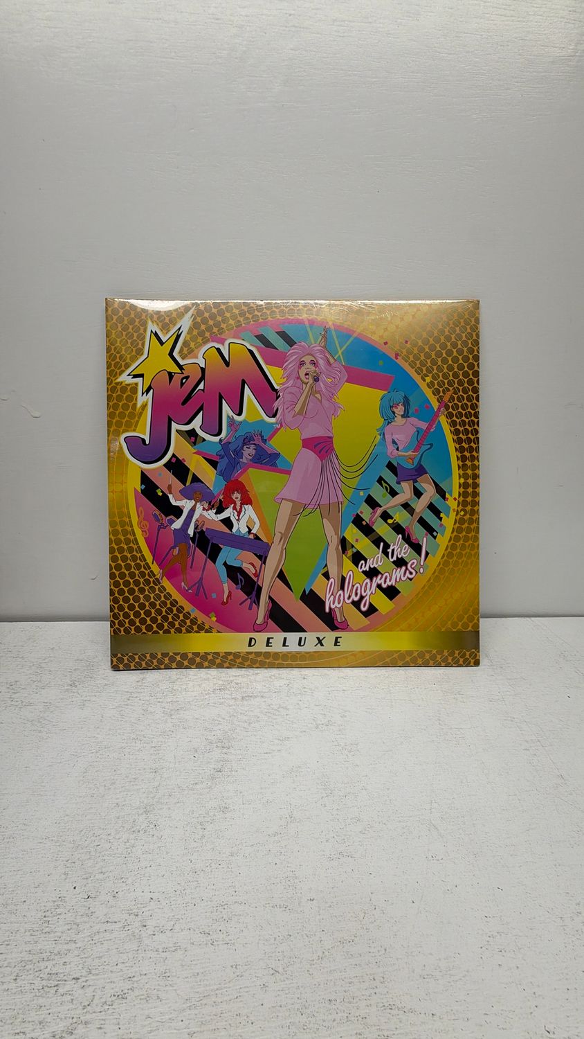 Vinyl Record | Jem And The Holograms - Jem And The Holograms (Deluxe) (Lemonade Glitter Vinyl)