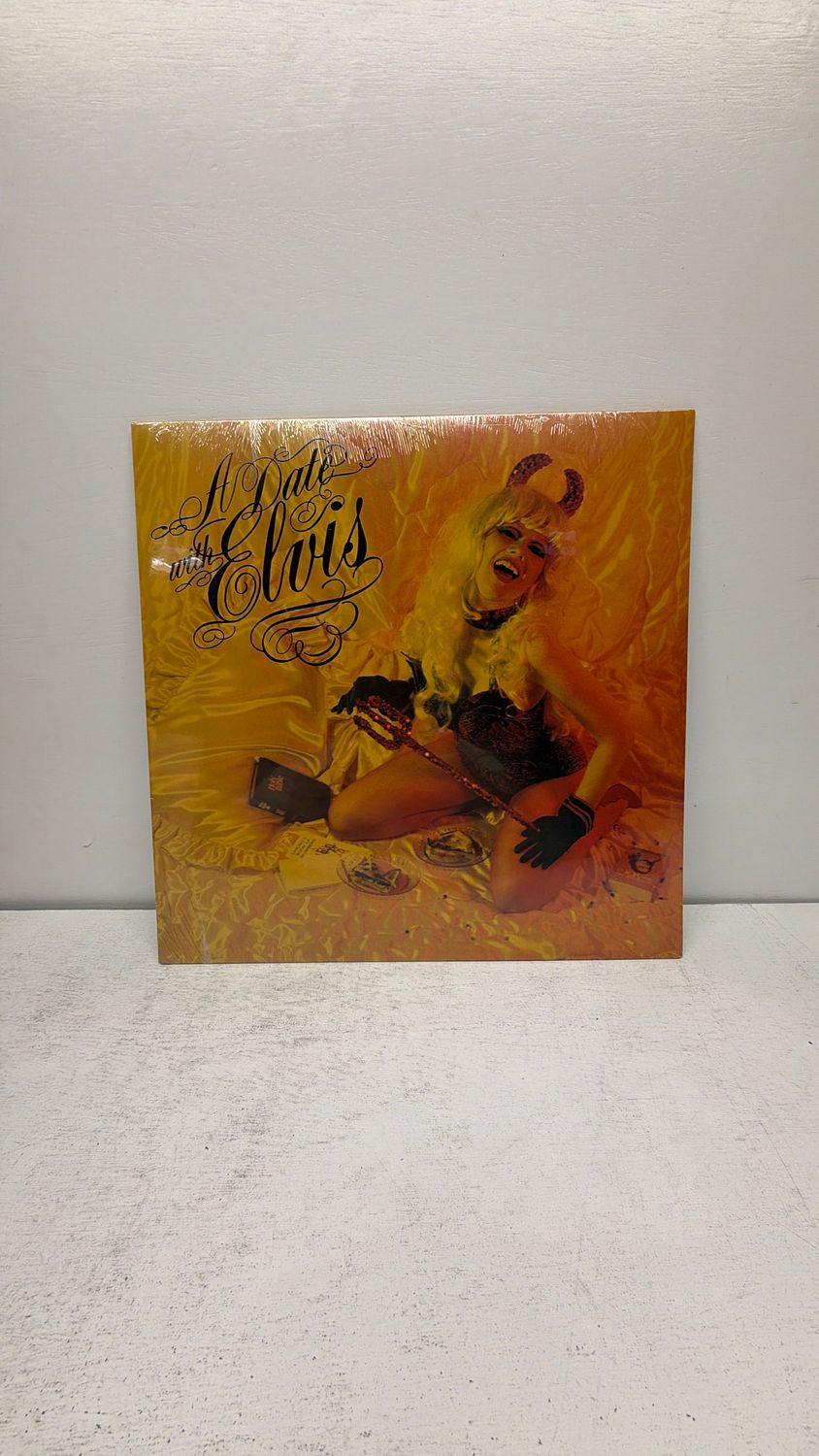 Vinyl Record | The Cramps A Date With Elvis Gold Metallic Vinyl LP
