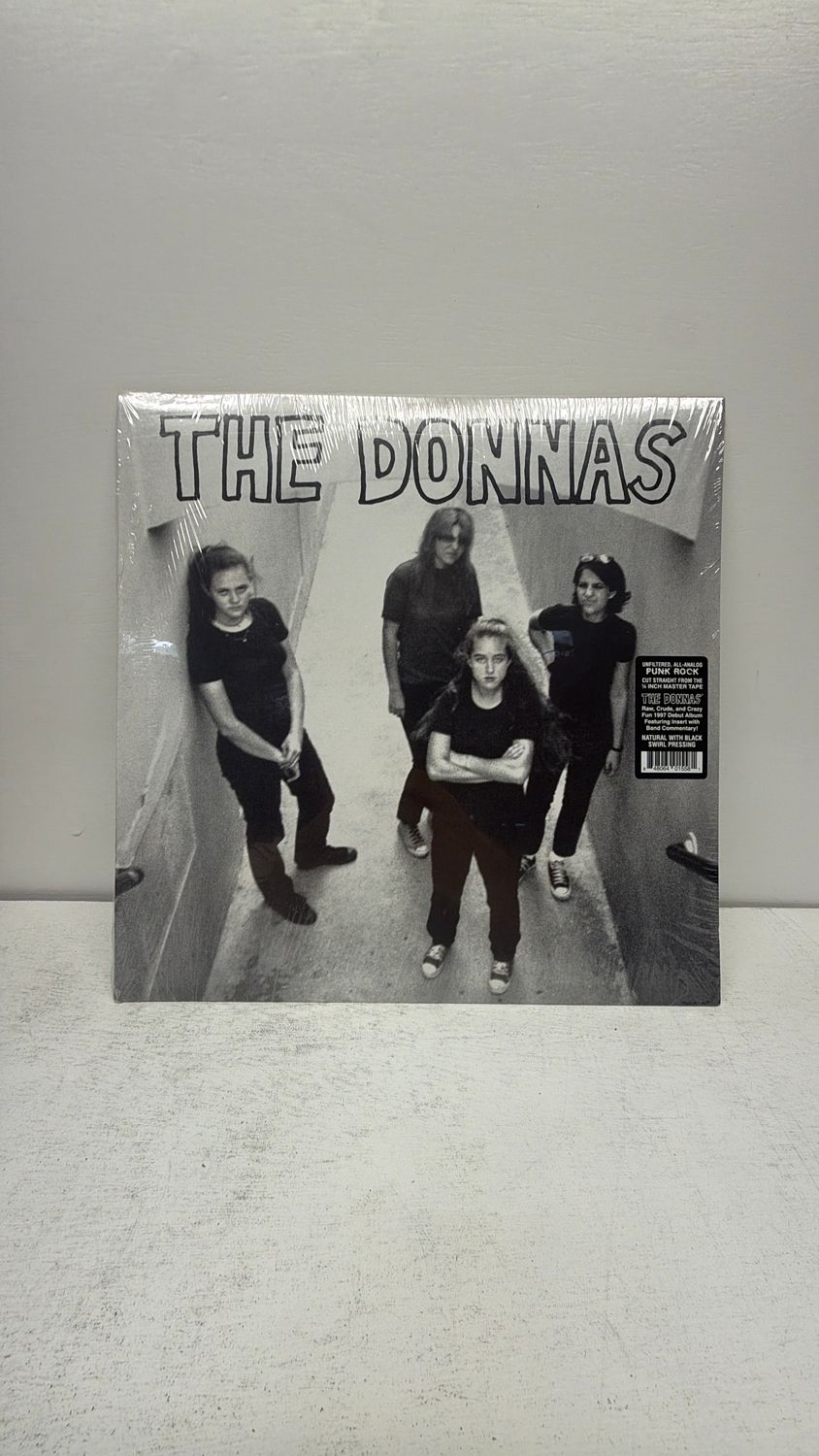 Vinyl Record | The Donnas – The Donnas LP On Natural With Black Swirl Colored Vinyl