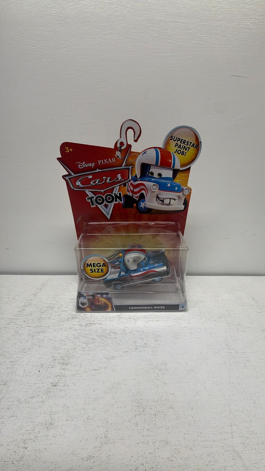 Mattel Disney Pixar Cars Toon Cannonball Mater