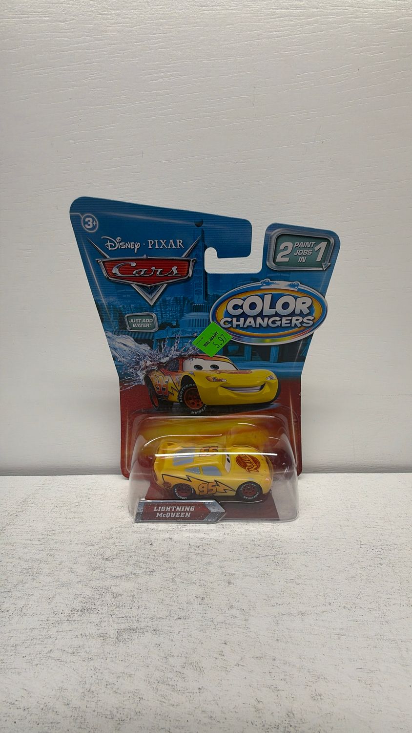 Mattel Disney Pixar Cars Color Changers Lightning Mqueen