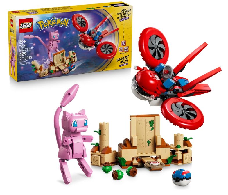 LEGO 72161 Pokémon SMART Play: Drone Search for Mythical Mew