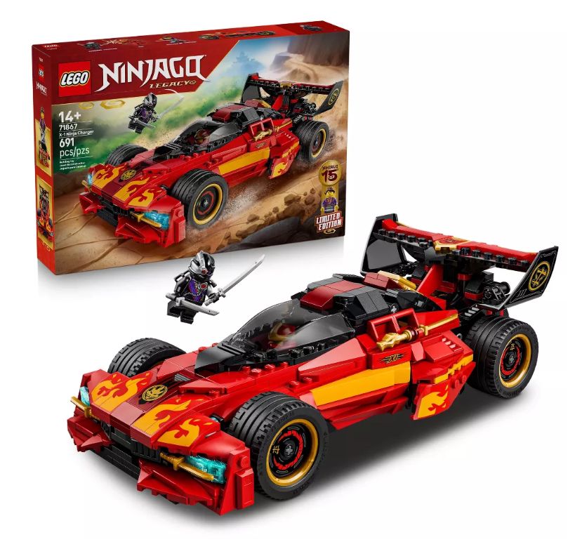 LEGO 71867 NINJAGO X-1 Ninja Charger 15th Anniversary